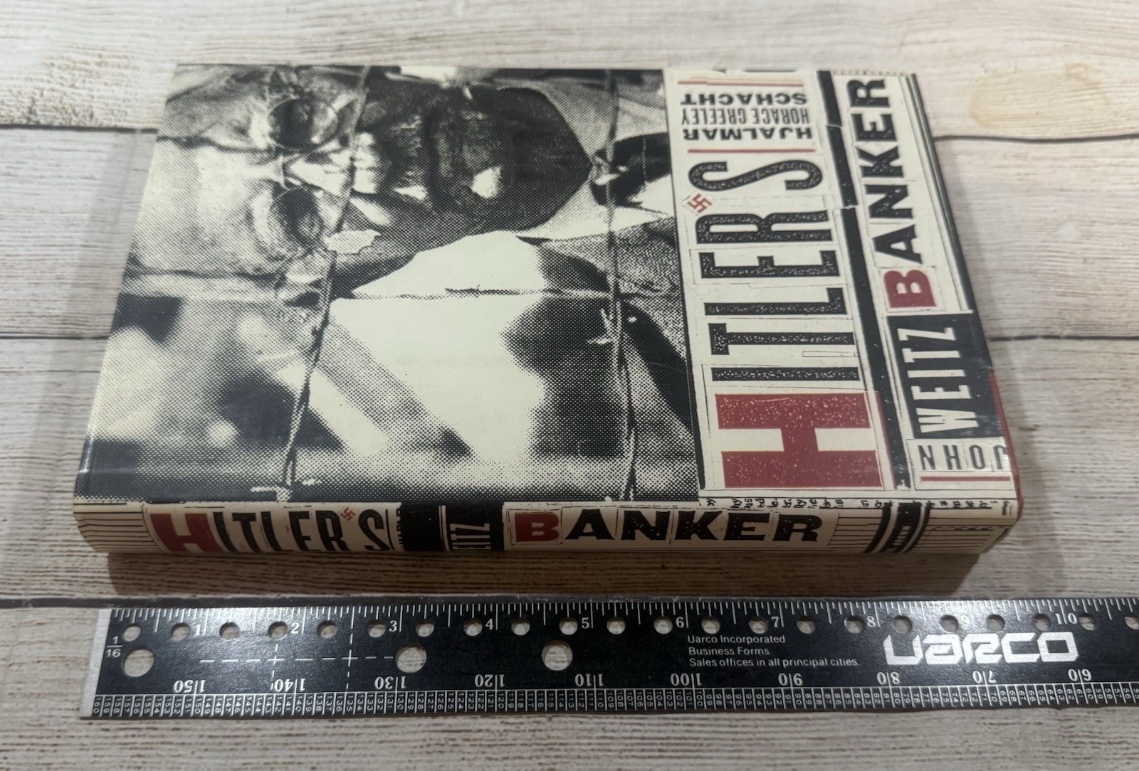 Hitler’s Banker John Weitz Hjalmar Horace Greeley Schacht Hardcover EXCELLENT