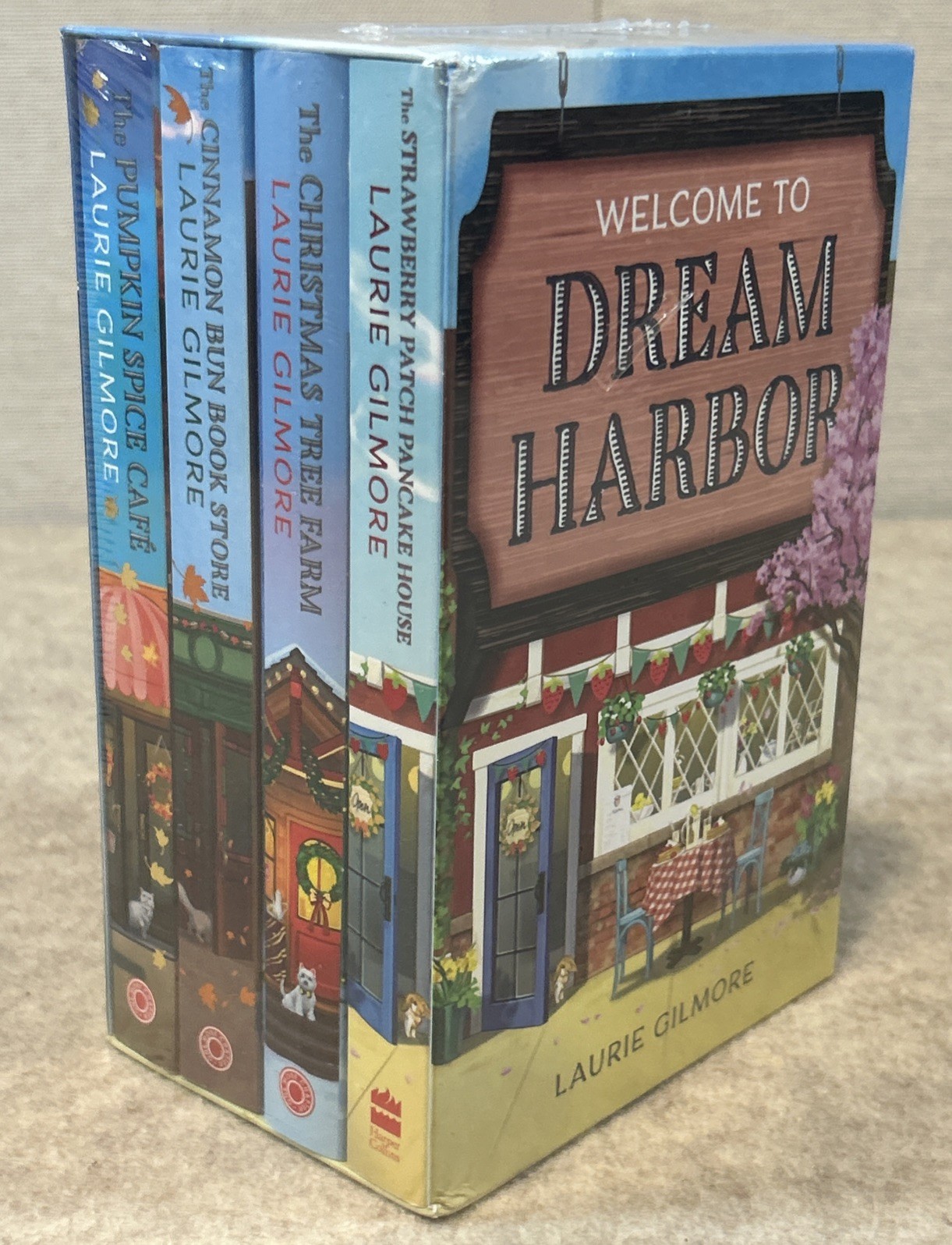 SEALED Dream Harbor 4 Book Collection Christmas Pumpkin Strawberry Cinnamon