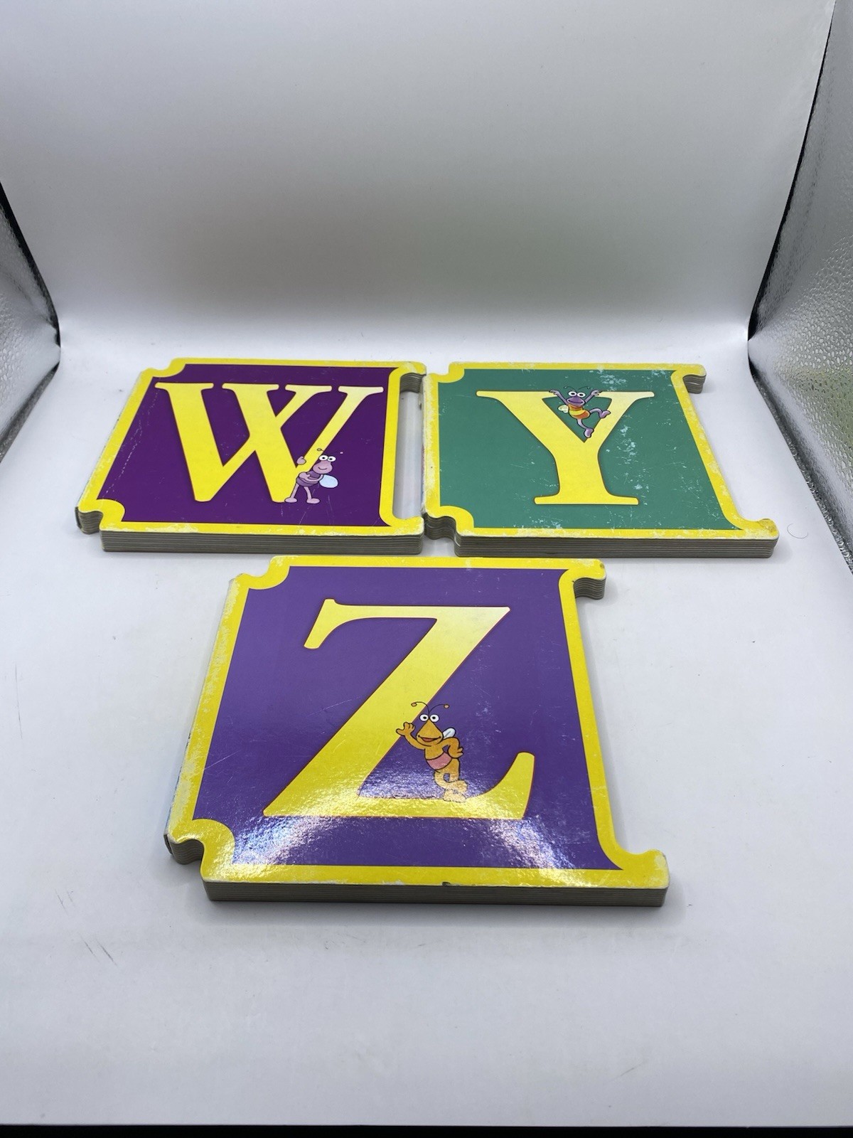Sesame Street ABC Book Set Interlocking Individual Letter READ