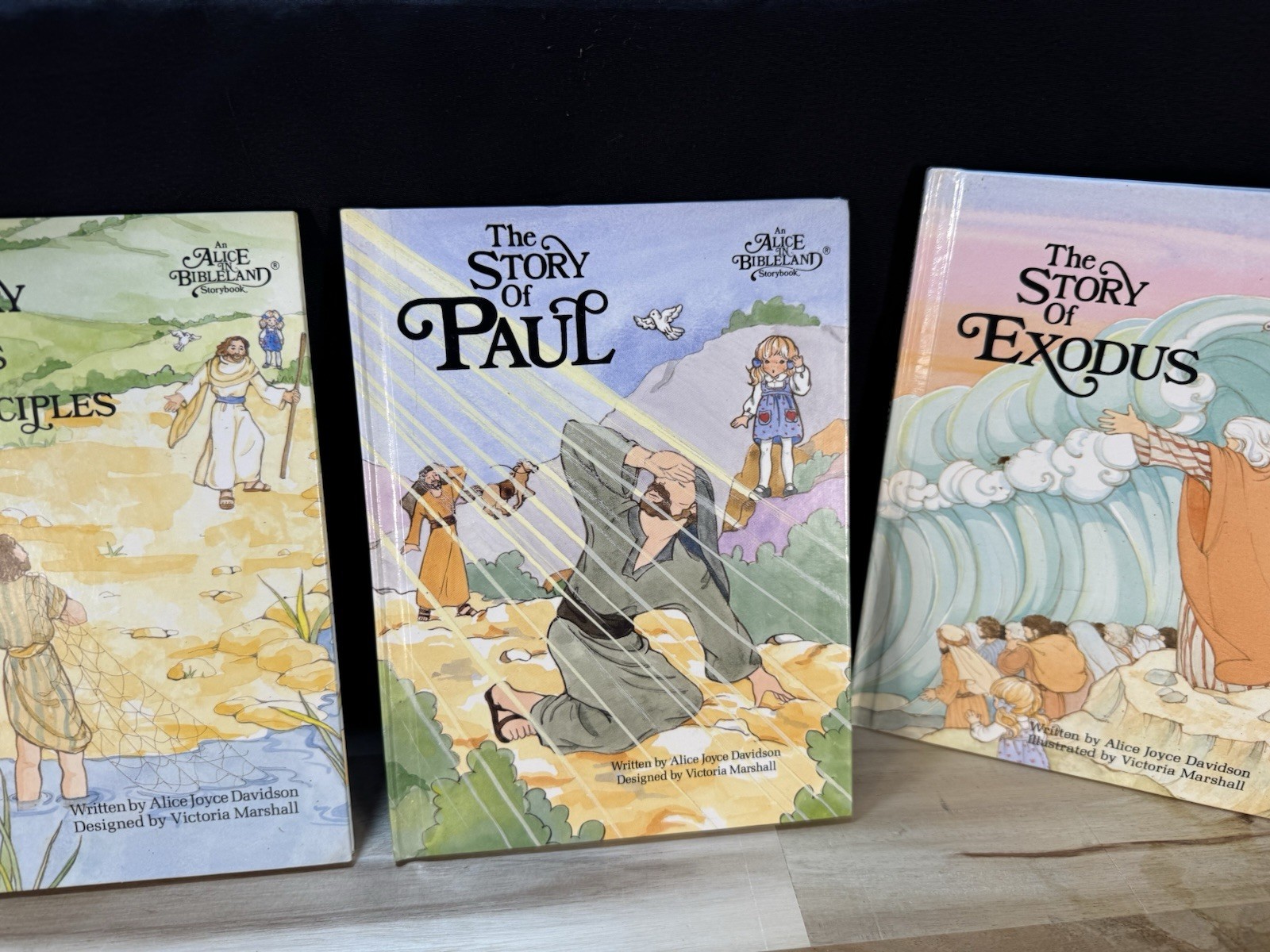 ✅An Alice in Bibleland Storybook by Alice Joyce Davidson Gift ✅Lot of 4 ✅ EUC