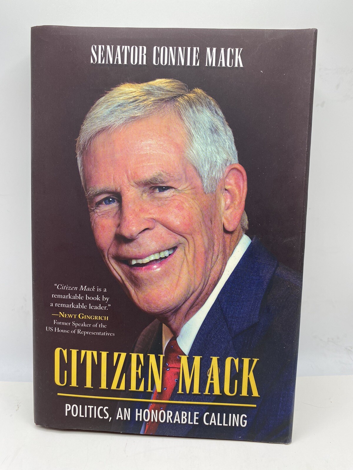 645 Connie Mack Citizen Mack AUTOGRAPHED SIGNED DC HB