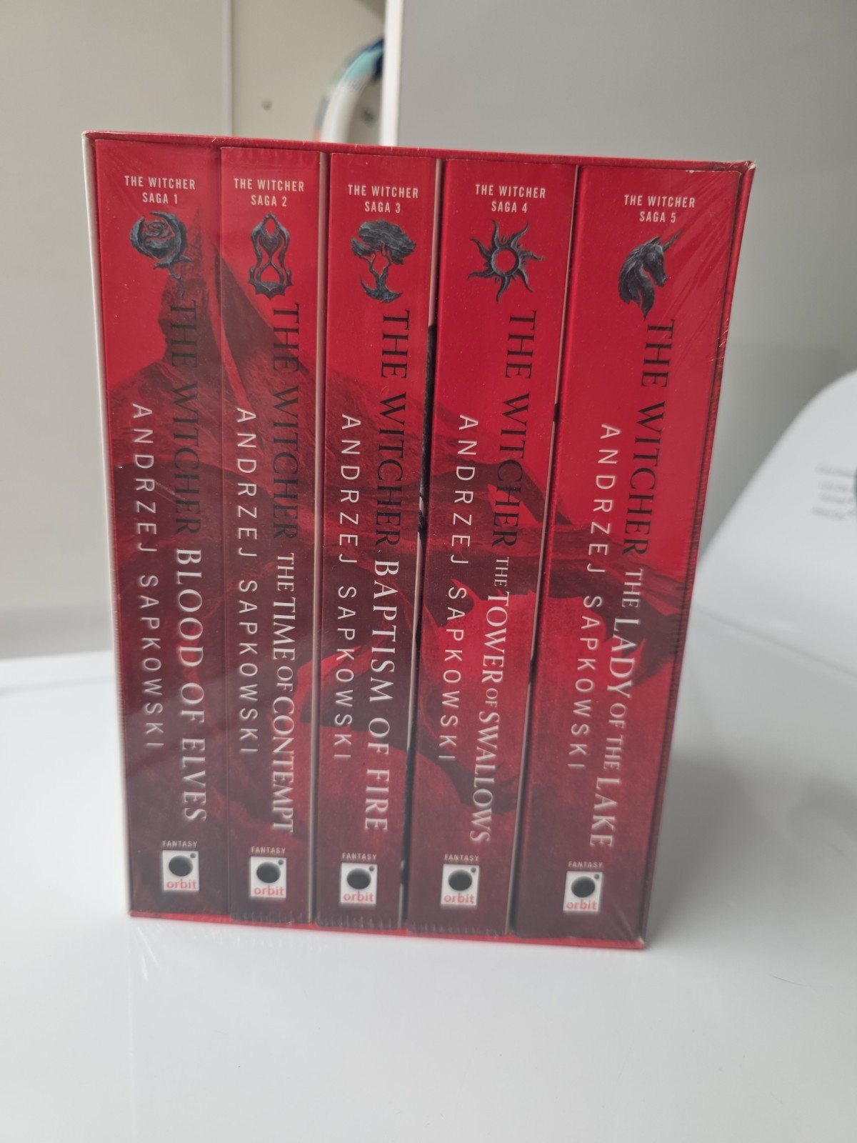 The Complete Witcher Saga Boxed Set:by Andrzej Sapkowski (2022, Trade Paperback)