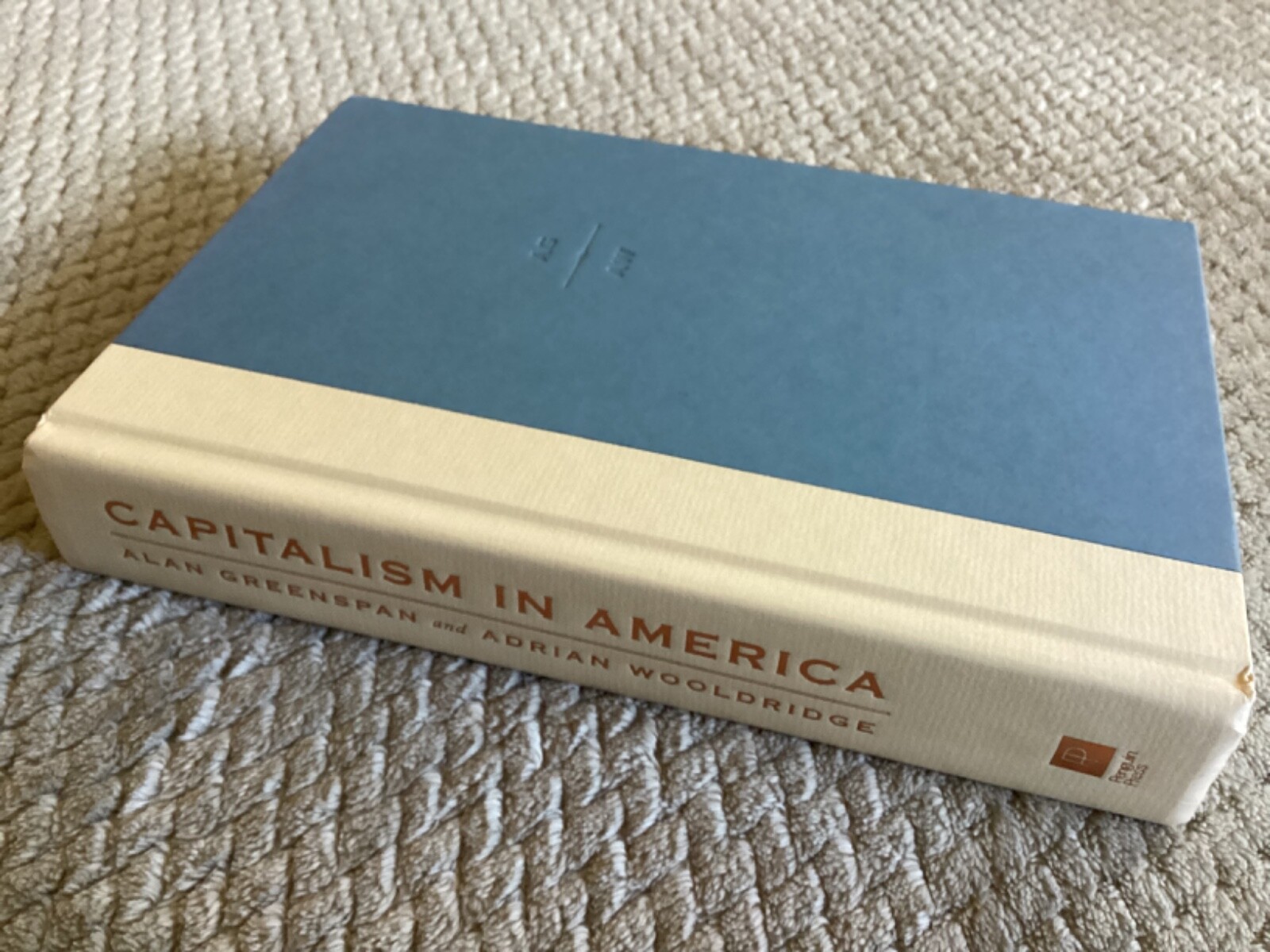 Capitalism in America : A History by Alan Greenspan & Adrian Wooldridge HCDJ