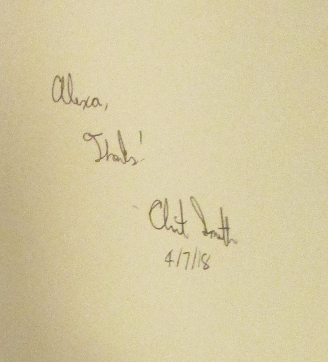 2016 Counting Descent by Clint Smith Poems SIGNED Softcover Book 84 Pages