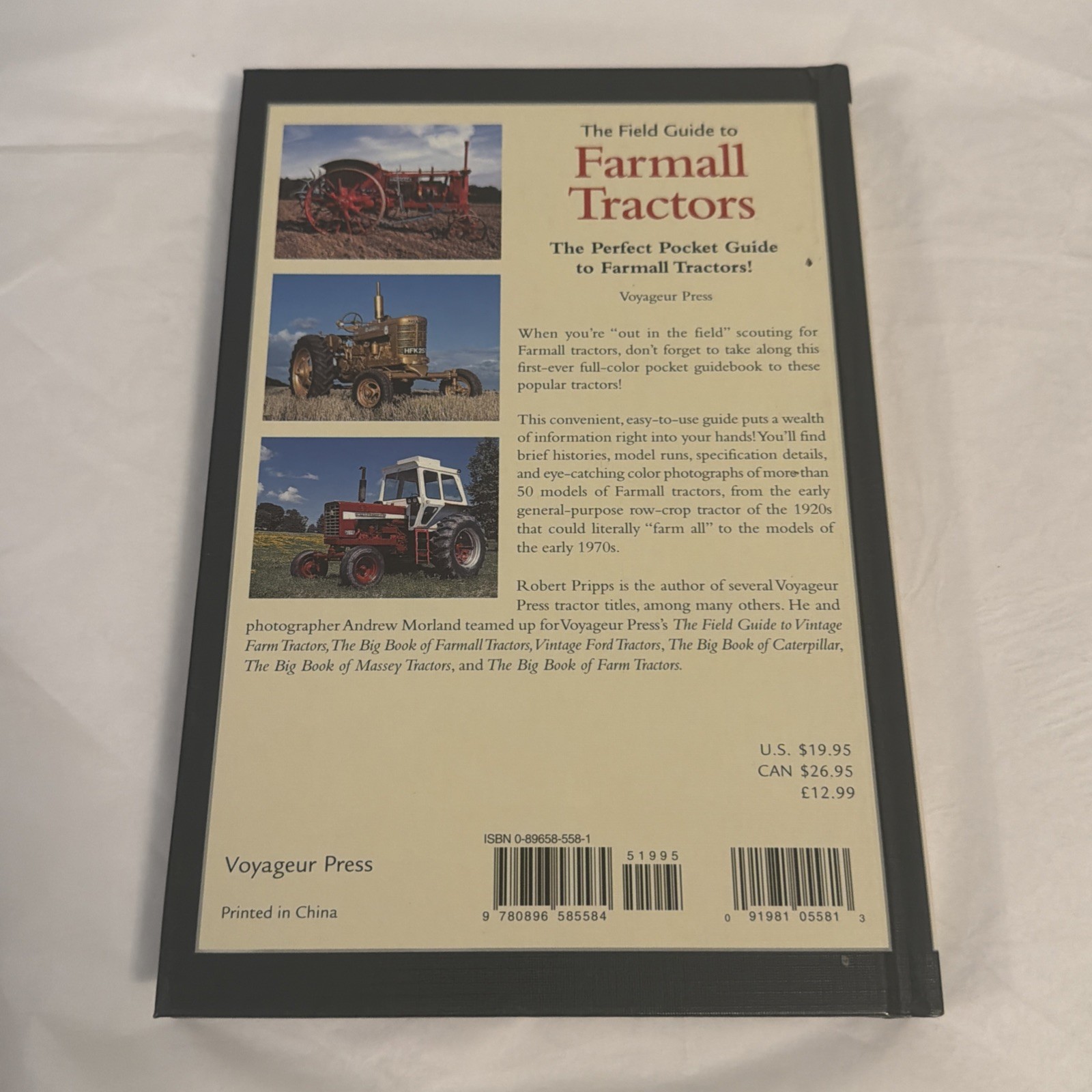 Field Guide to Farmall Tractors by Robert N. Pripps (2004, Hardcover)