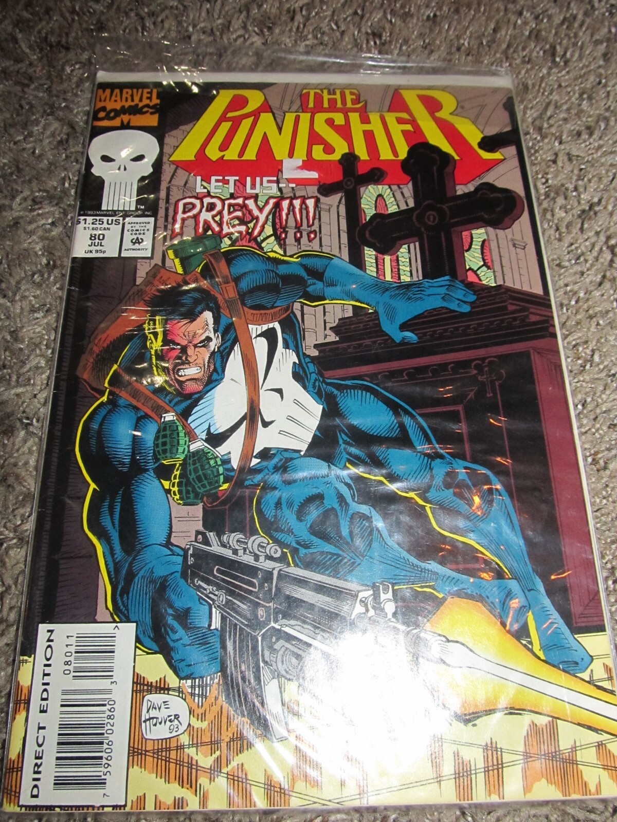 THE PUNISHER LET US PREY Marvel Comics 80 Jul Excellent Condition 1993