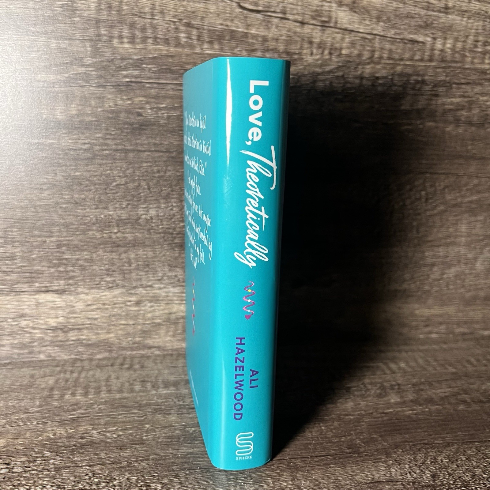 Signed Illumicrate/Afterlight edition of Love Theoretically By Ali Hazelwood