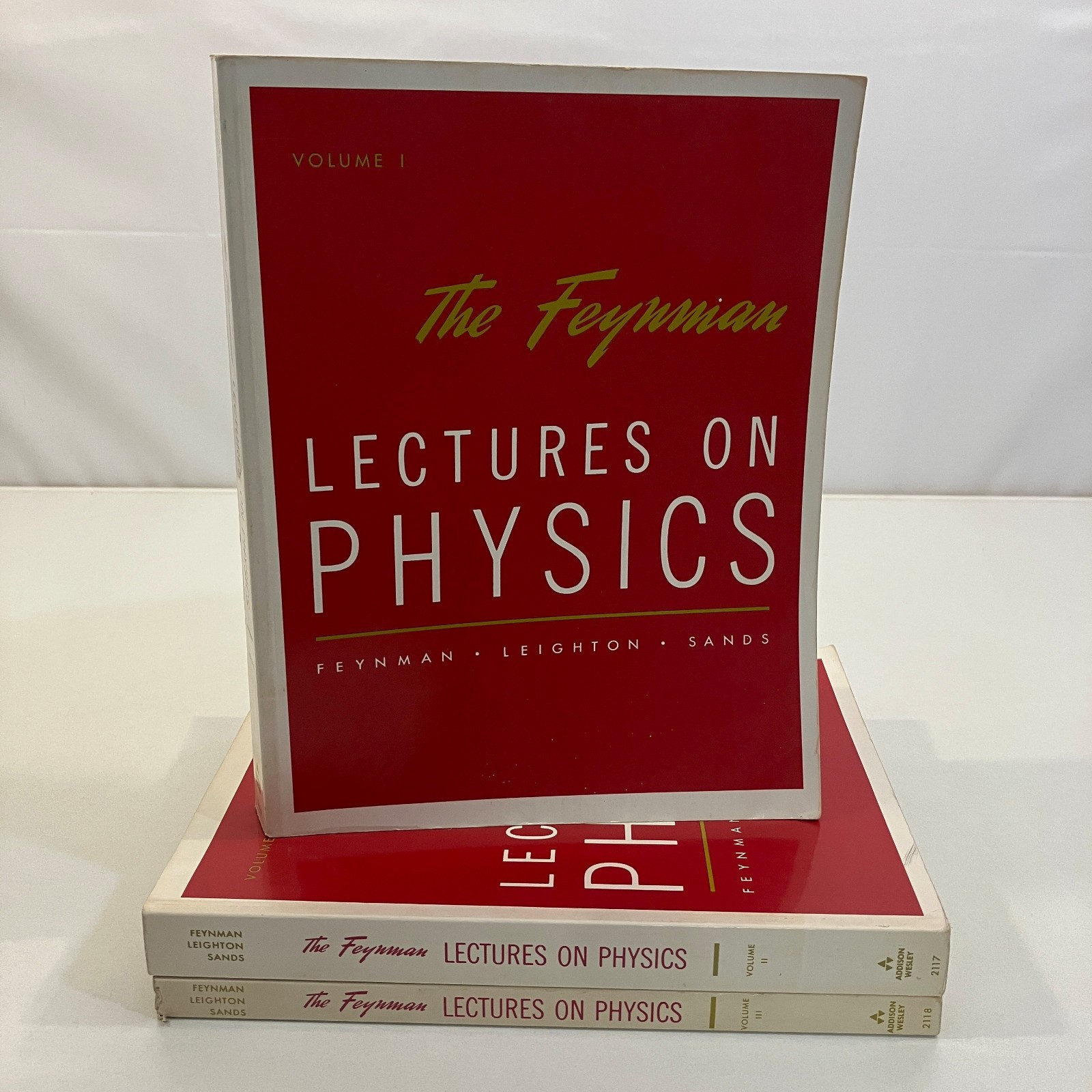 The Feynman Lectures on Physics 3 Volume Set TPB Addison Wesley Mixed Prints VTG