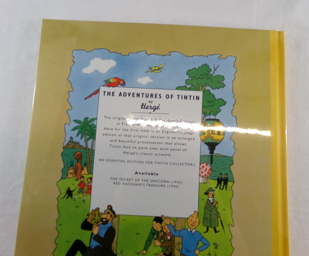 RED RACKHAM’S TREASURE: COLLECTOR’S GIANT FACSIMILE By Herge New Sealed