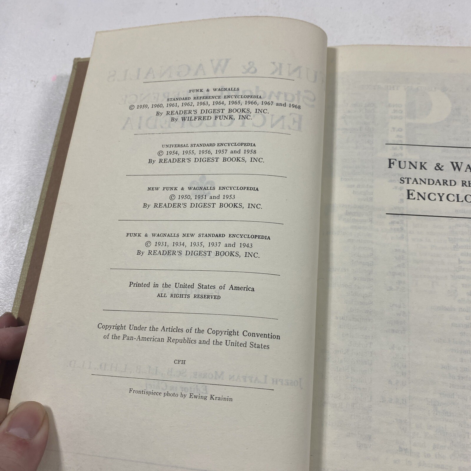 Funk And Wagnalls Standard Reference Encyclopedia Volume 19 (Hardcover, 1968)