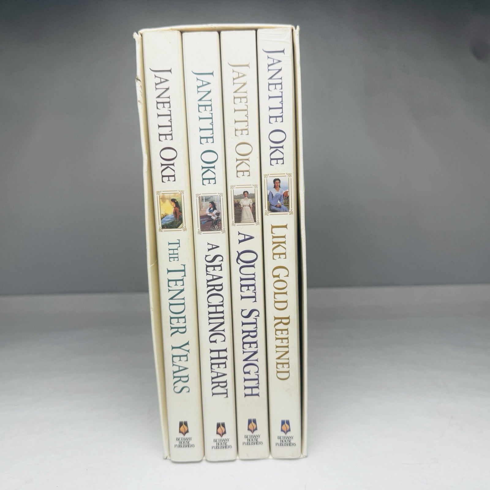 Janette Oke A Prairie Legacy Set Of 4 Books In Case Boxed Set Bethany House Pub
