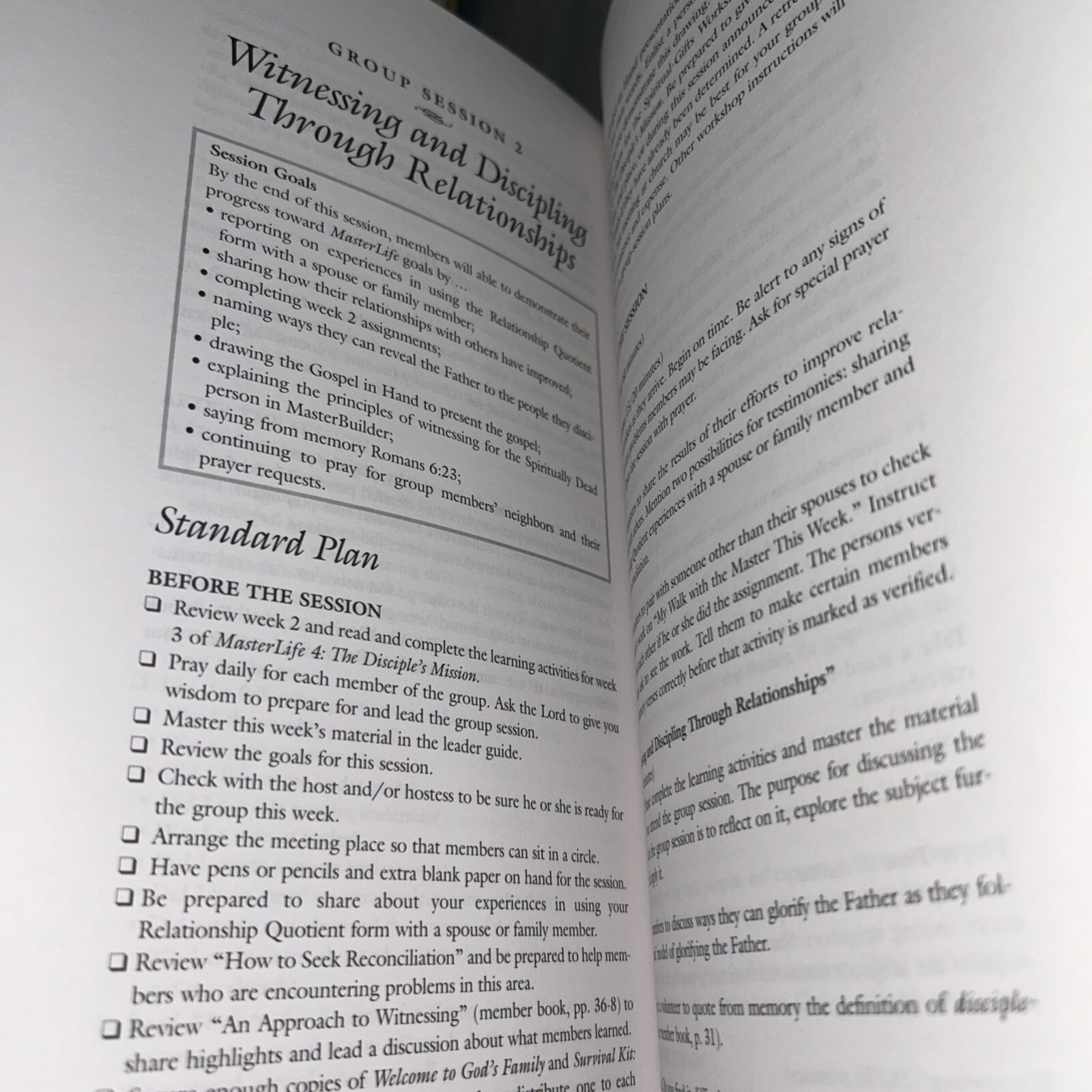 MasterLife – Leader Guide: A Biblical Process for Growing Disciples by Willis