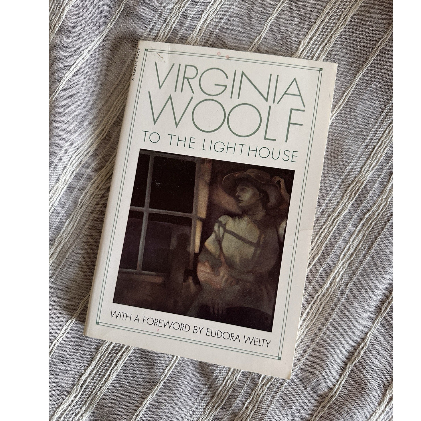 Virginia Woolf To the Lighthouse Paperback Foreword Eudora Welty Harcourt