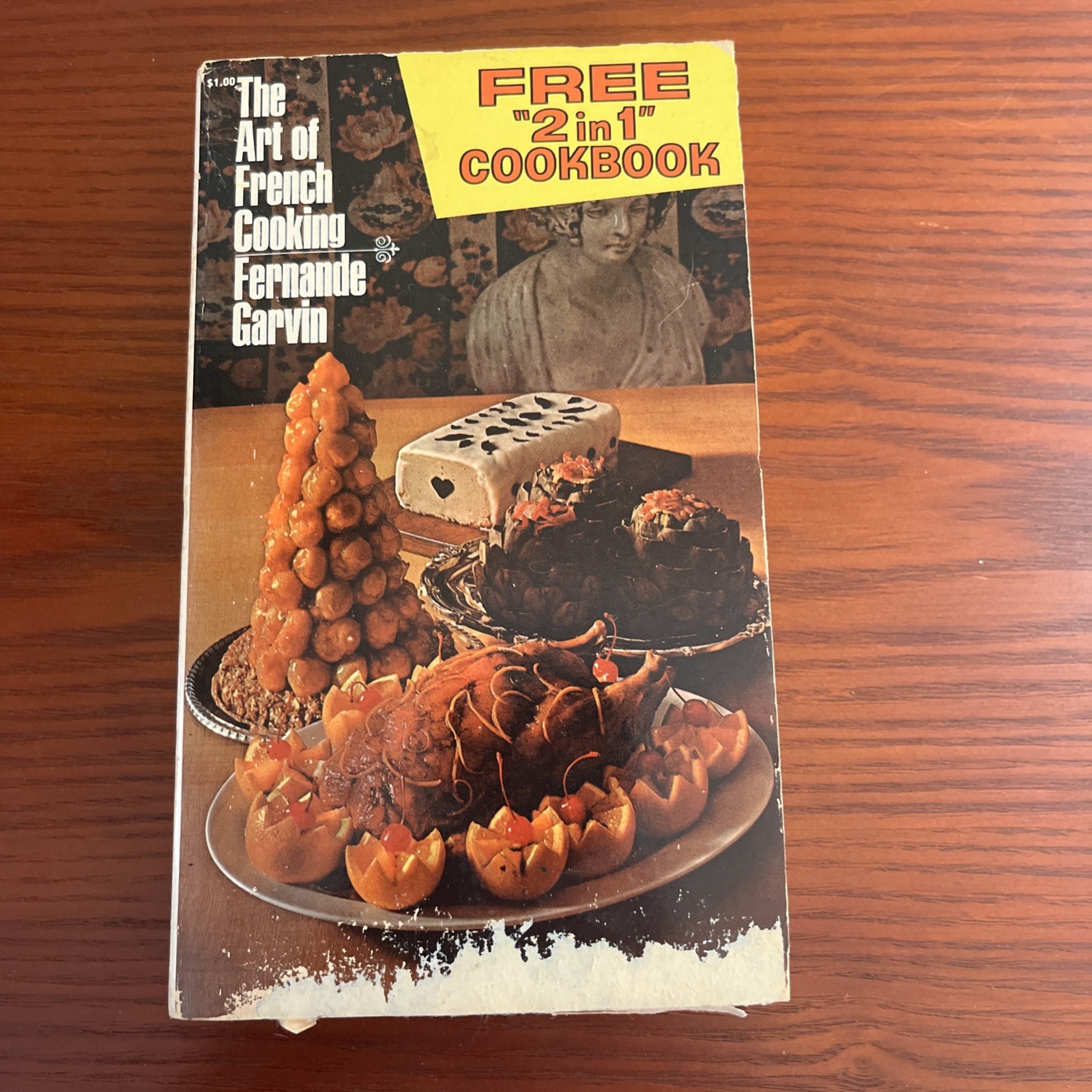 Vintage 2 in 1 Cookbook ~ Art of French Cooking ~ Art of Italian Cooking ~ 1969