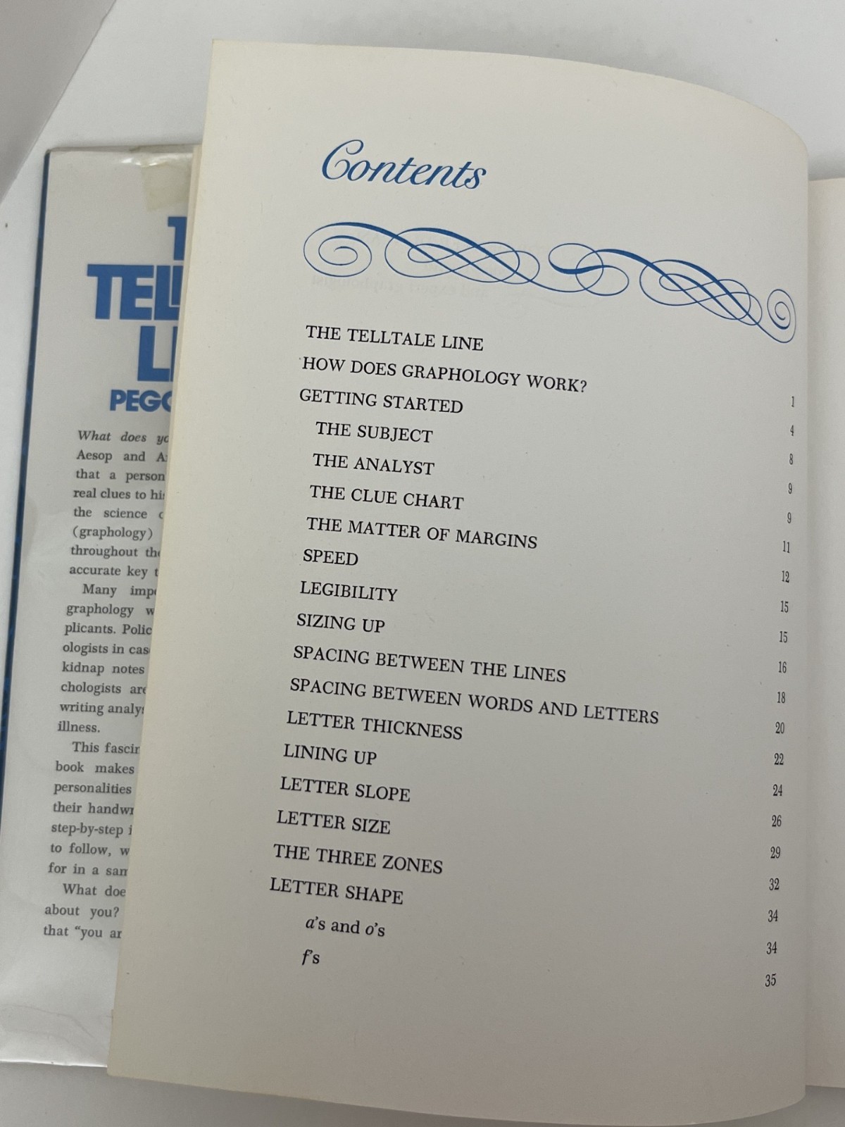 The Telltale Line: The Secrets of Handwriting Analysis, Peggy Mann, HC, 1976