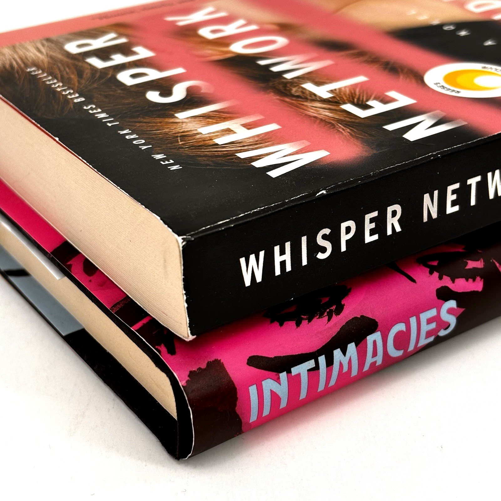 Intimacies/Kitamura Hardcover & Whisper Network/Baker Paperback Lot 2 New Books