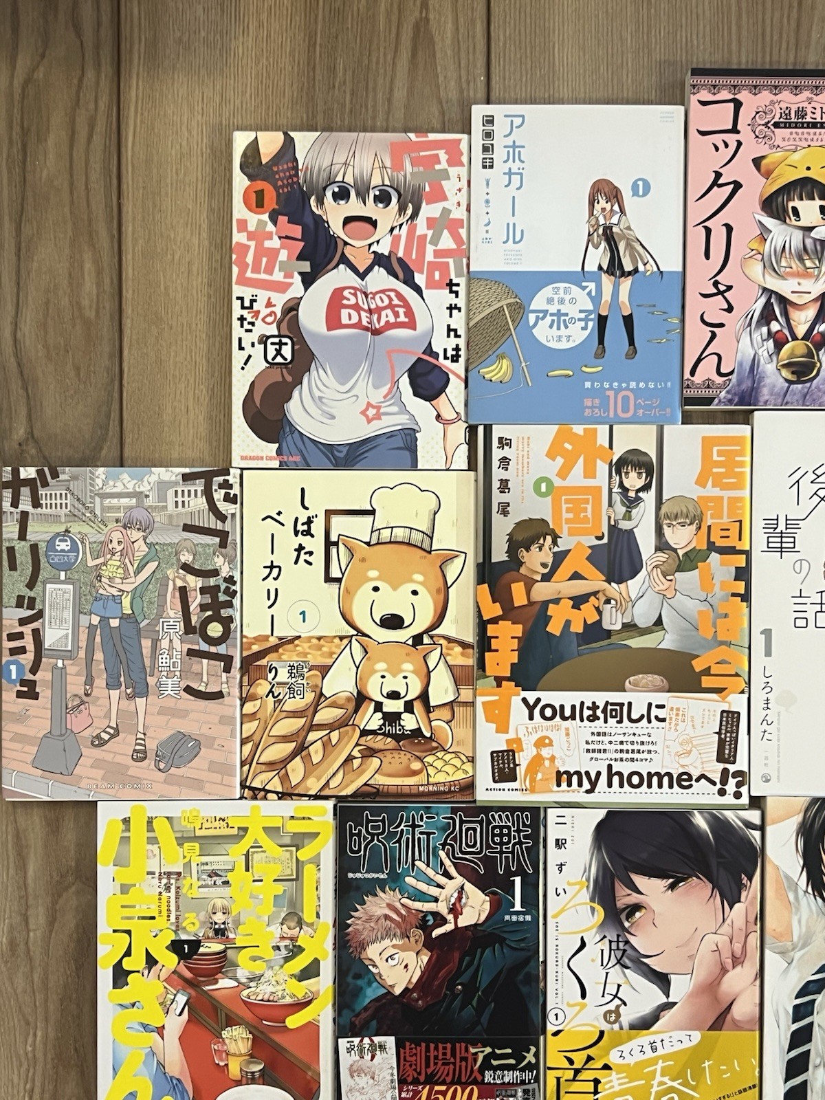 Manga Lot Of 23 Mixed Japanese Anime Comic Book Collection Set
