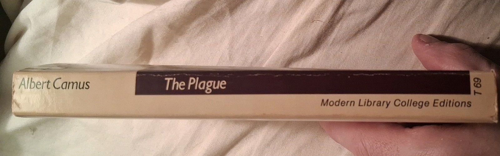 The Plague by Albert Camus Modern Library College Ed. Paperback 1948 S. Gilbert