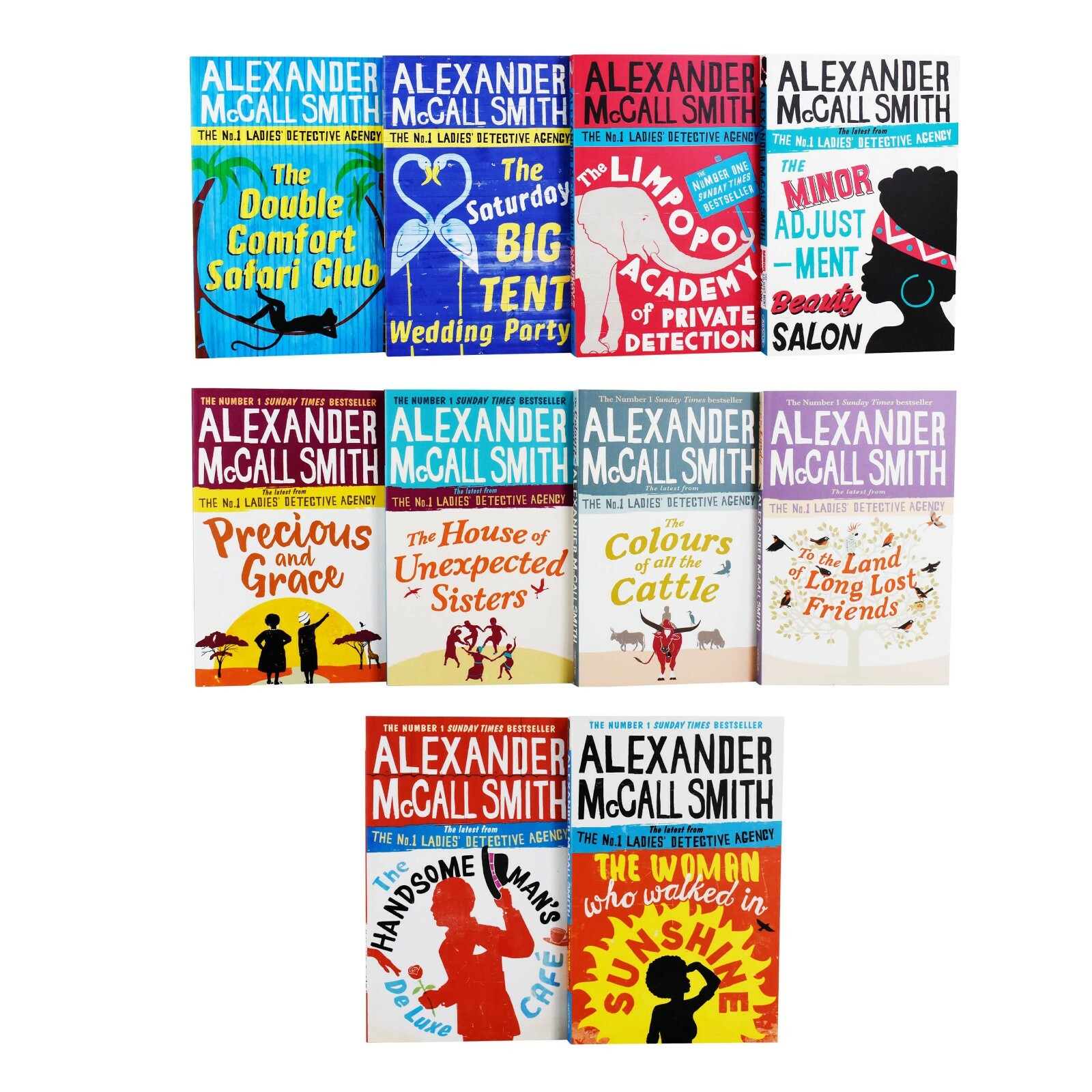 No 1 Ladies Detective Agency 10 Books Series 2 Young Adult Pack PB By Alexander