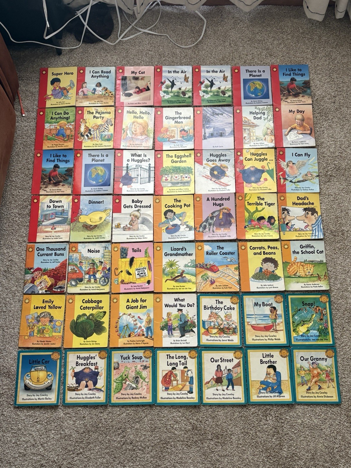 Lot of (49) Vintage The Wright Group Sunshine Books Level 1 Readers FREE SHIP