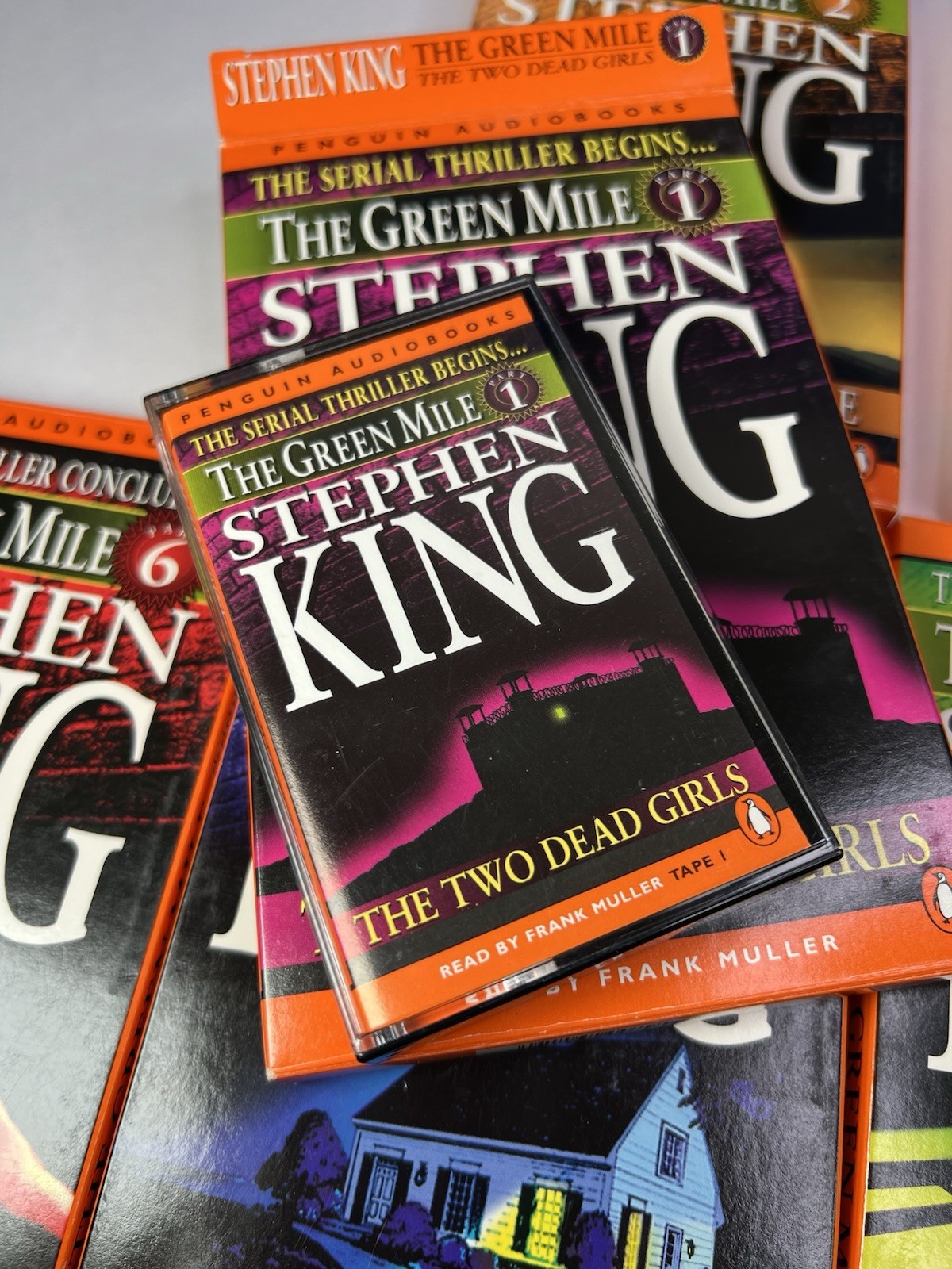 Stephen King The Green Mile Complete 6 Parts Audiobook Cassette Set Penguin