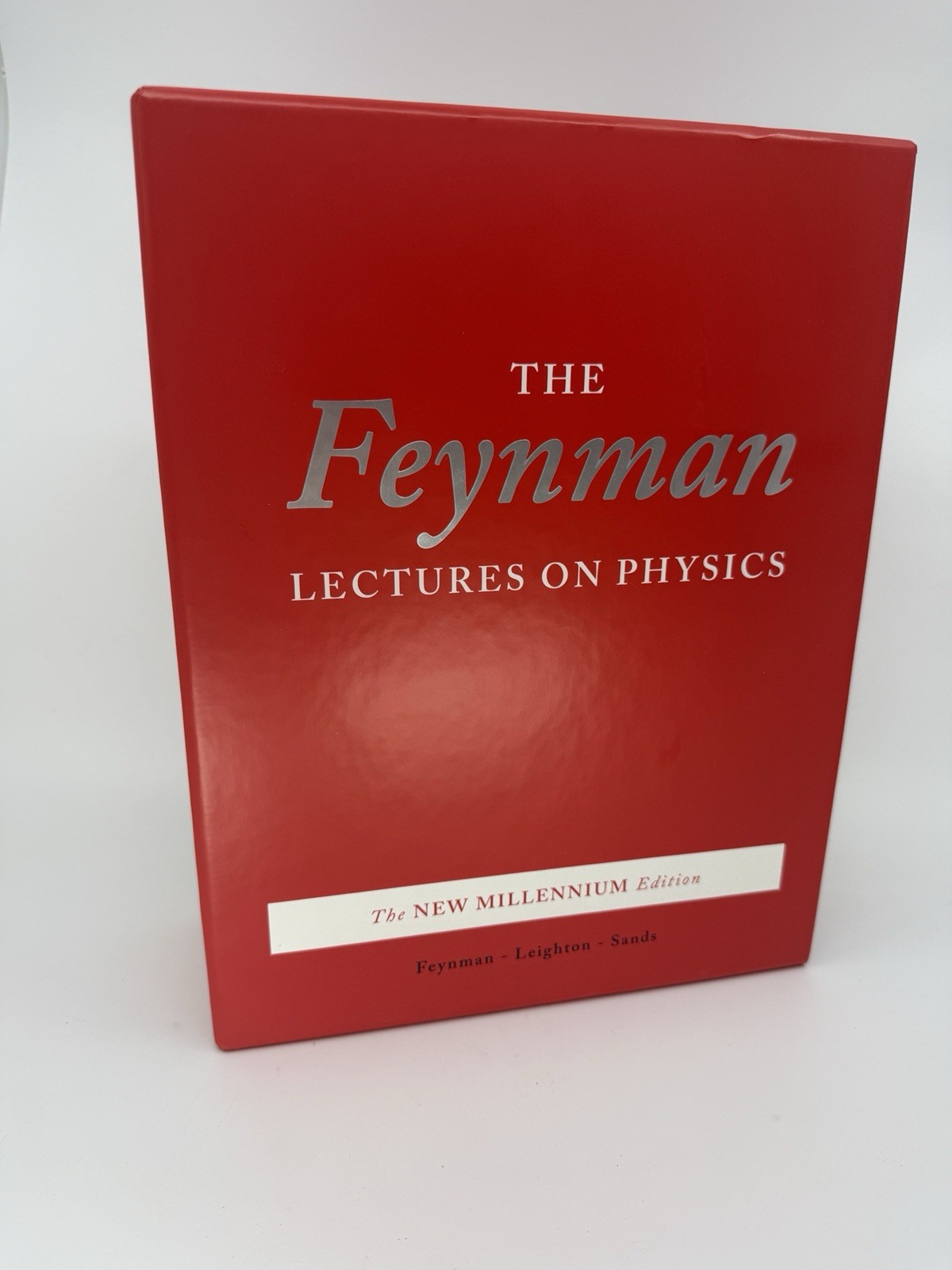 Feynman Lectures on Physics 3 Vol Millennium HC Set + Genius + Tips Book Lot 5