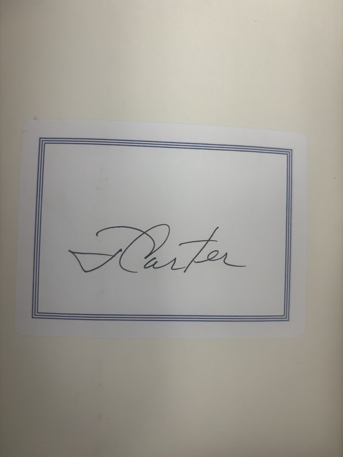 President Jimmy Carter HAND SIGNED BOOKPLATE Turning Point Hardcover Book Auto