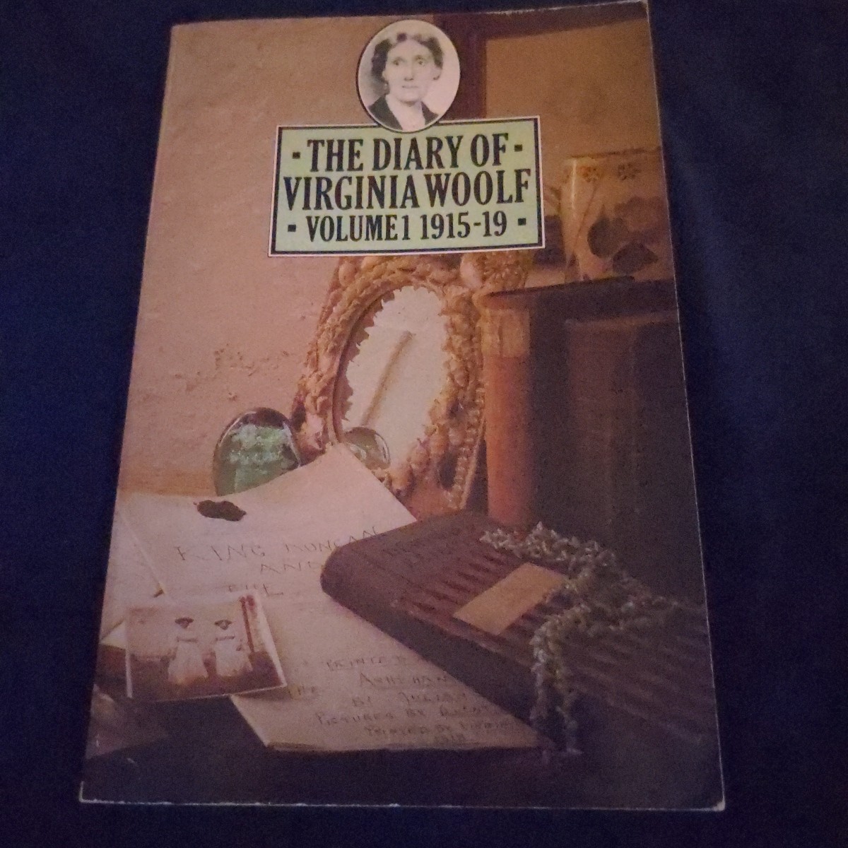 The Diary of Virginia Woolf, Vol. 1: 1915-1919, Paperback Book 1983 Printing Vtg