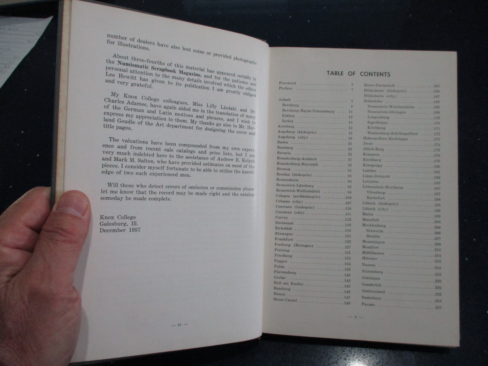 GERMAN TALERS 1700-1800 w/ORIG VALUE SHEET! Book by John S Davenport SIGNED!