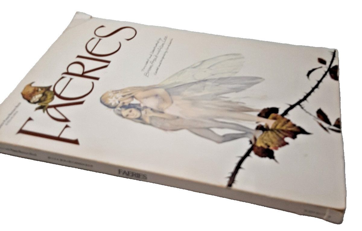 Vintage Faeries Book 1978 First Edition Printing Brian Froud Mythical Fairy Art