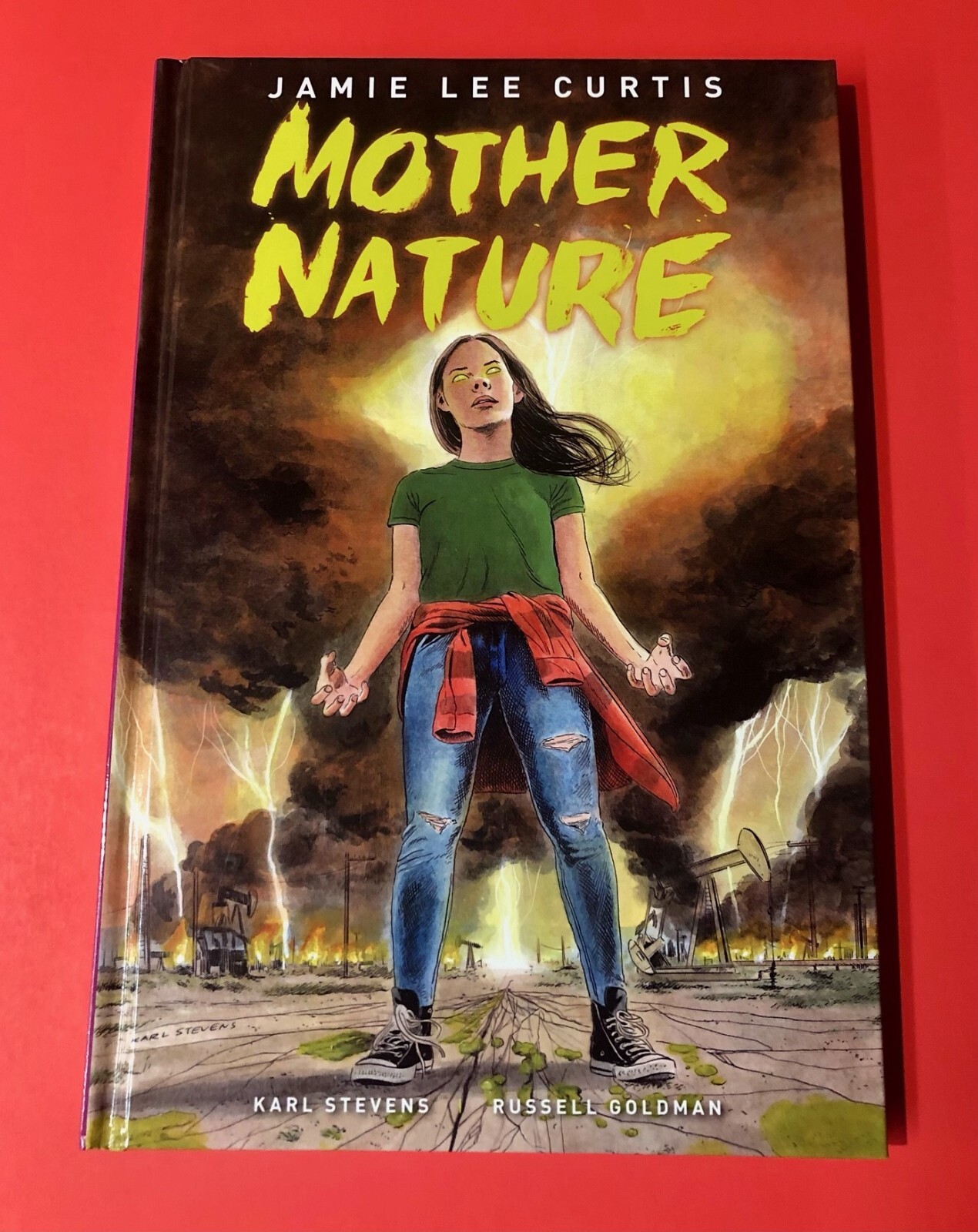 Titan Comics- Mother Nature by Jamie Lee Curtis – Signed by Artist Karl Stevens