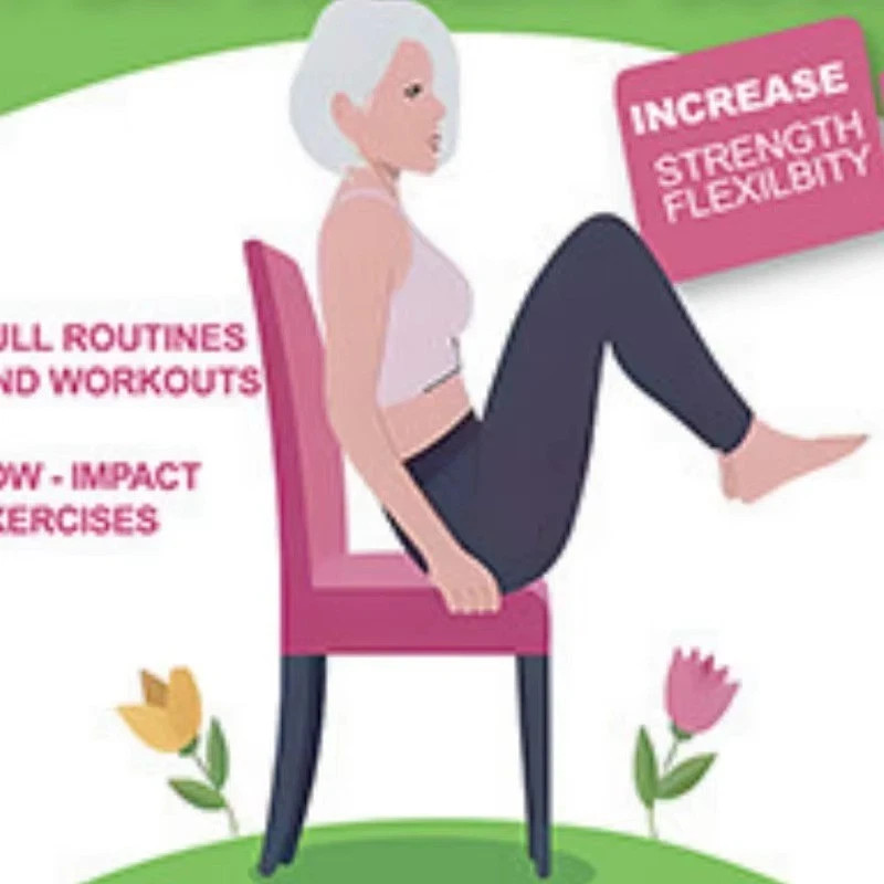 Chair Yoga for Weight Loss: a Collection of 50+ Low-Impact Exercises for Seniors