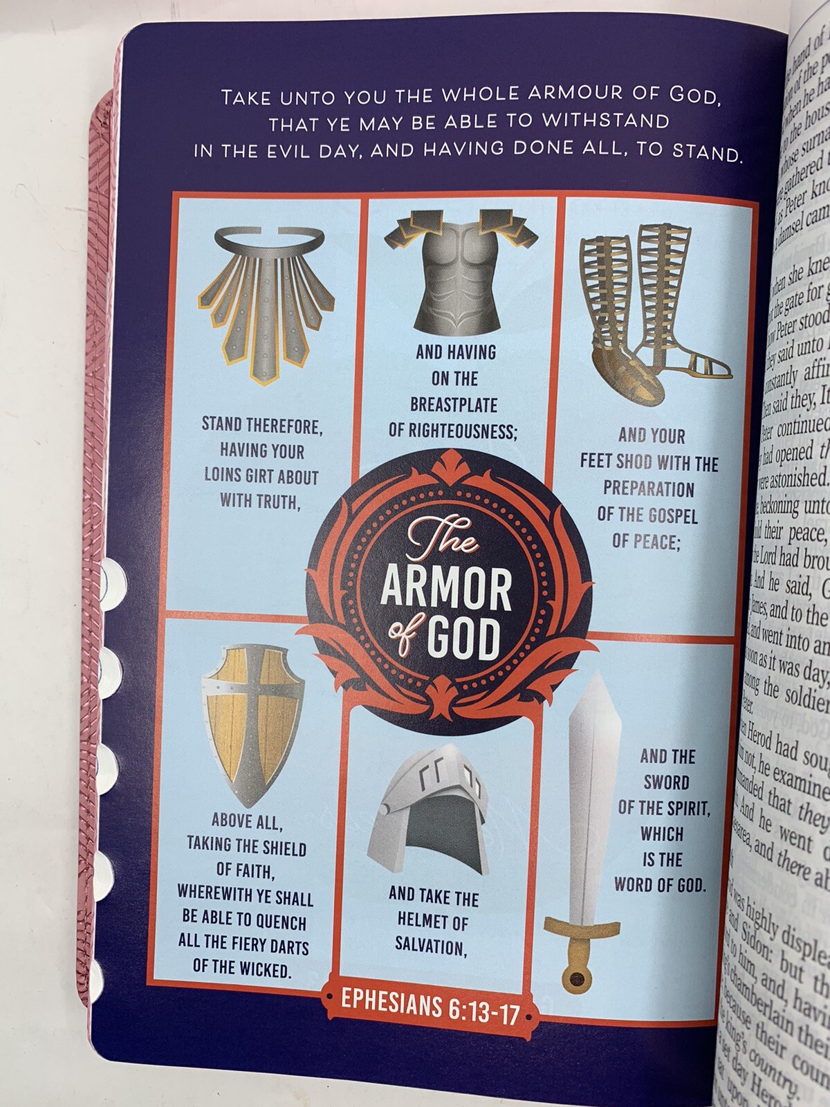 KJV Kids Bible, large print 40 Pages Full Color Study Helps, Presentation index