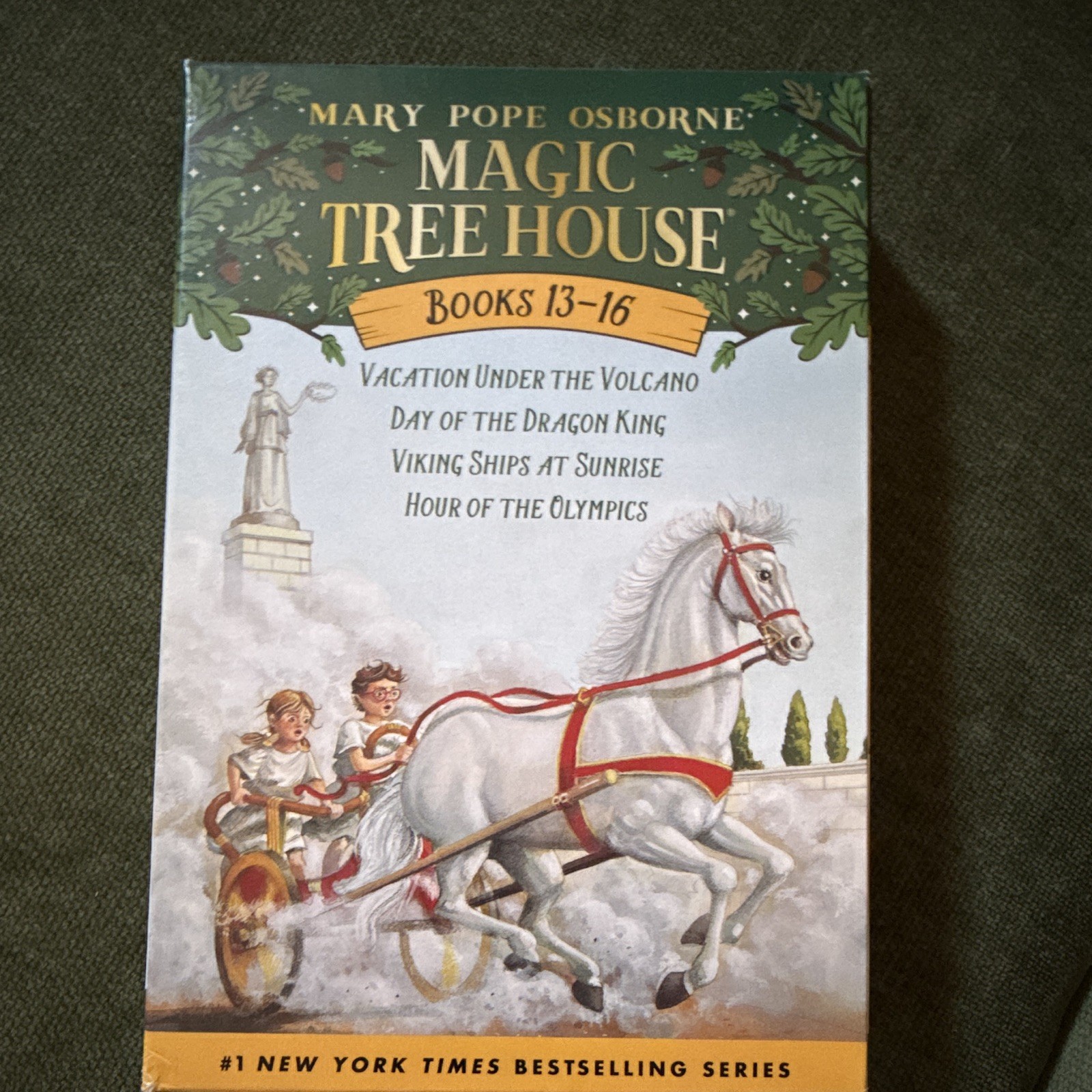 Mary Pope Osborne Magic Tree House Ser. Books 13-16 Box Set: Volcano+