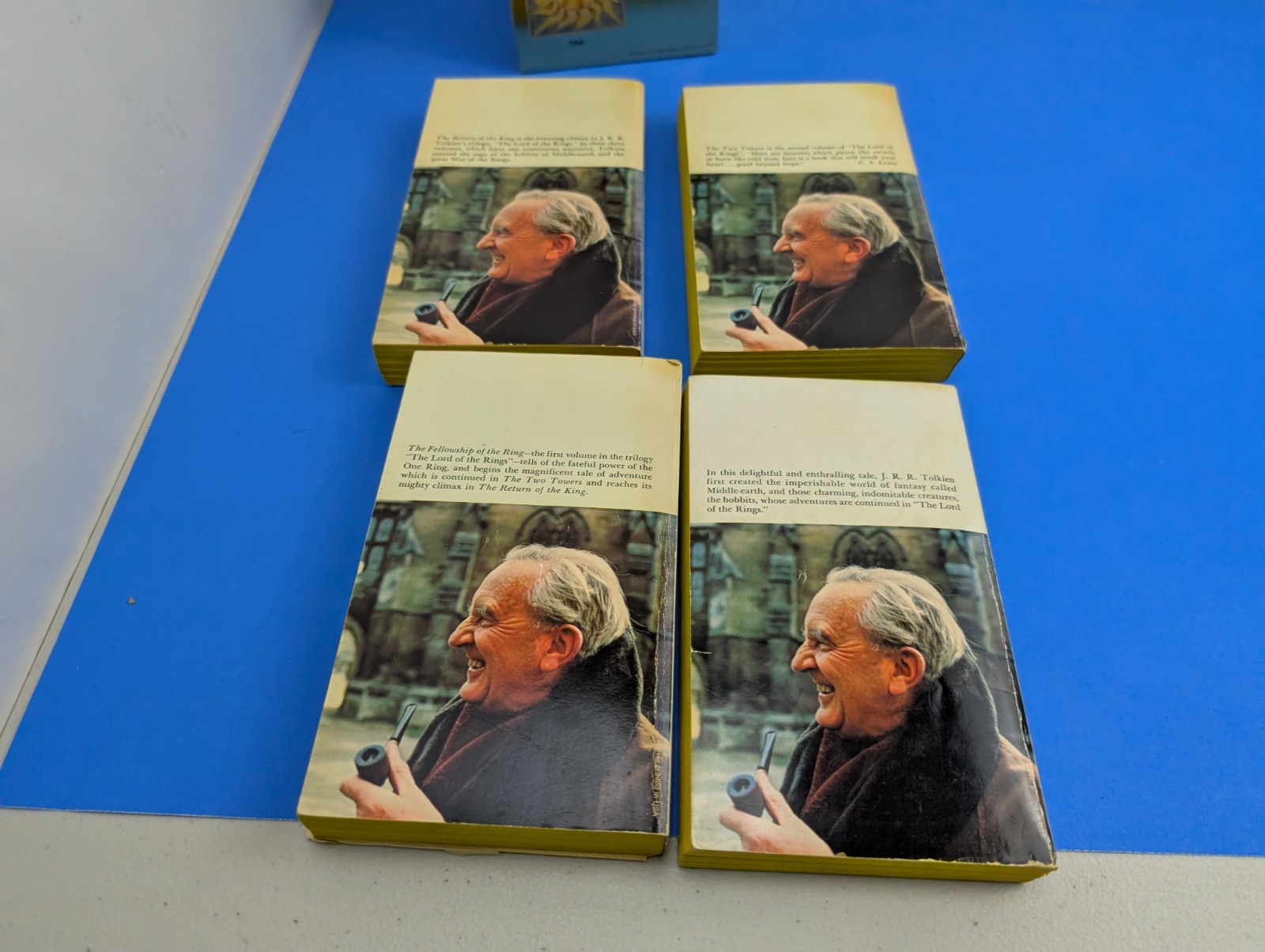 1977 Tolkein Book Set Hobbit Lord of the Rings Ballantine Books