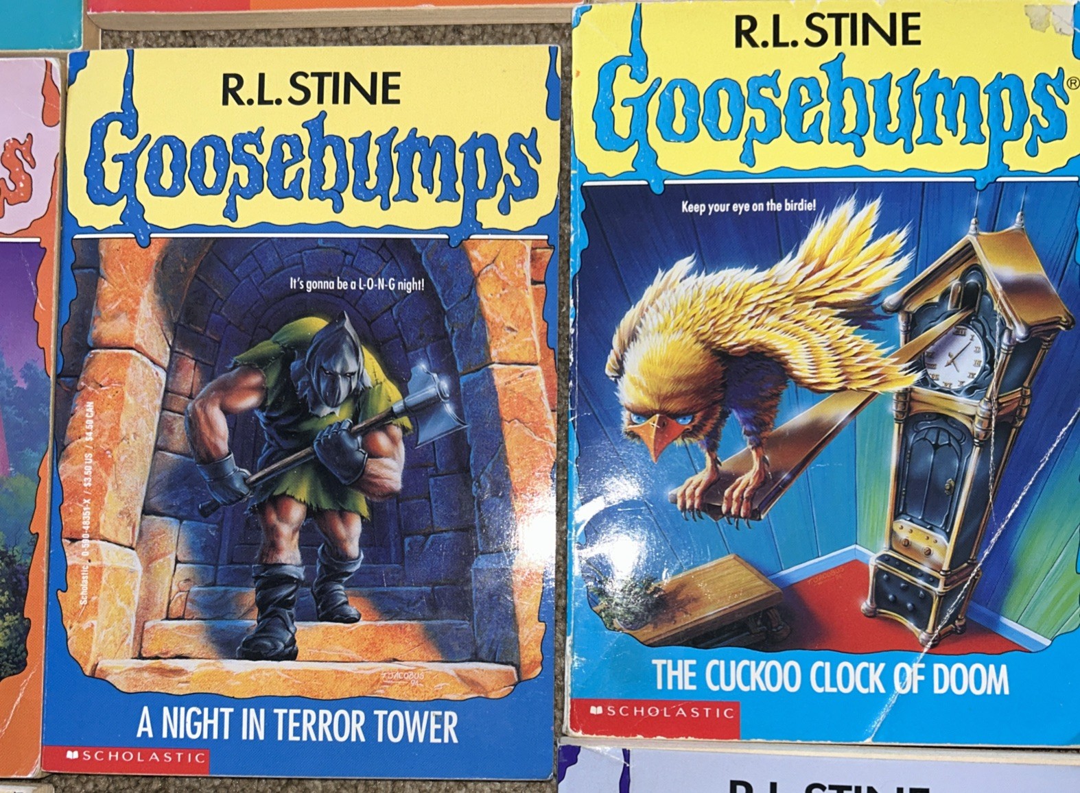 32 Vtg Goosebumps Books by RL Stine – See Pics & Description