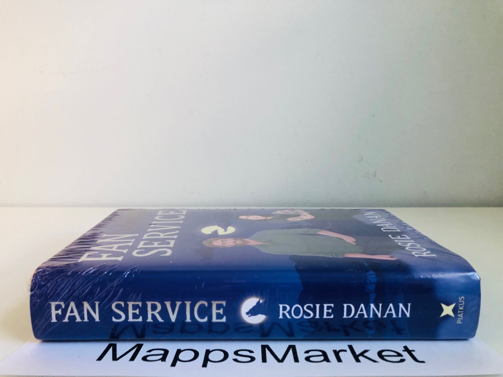 SIGNED Fan Service by Rosie Danan ILLUMICRATE AFTERLIGHT EXCLUSIVE HC Stenciled