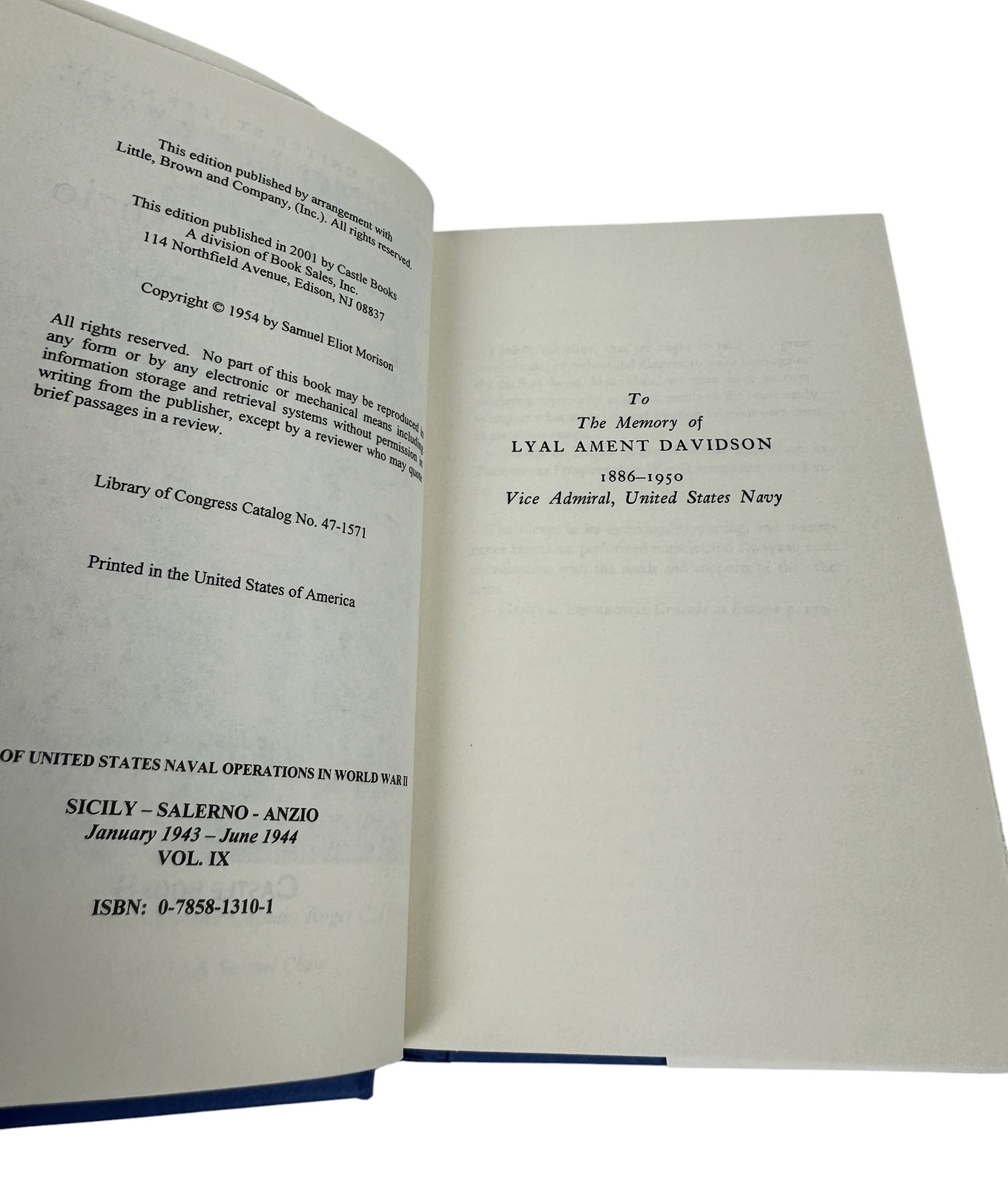 History of US Naval Operations in WWII Samuel Eliot Morison Complete 15 Volume