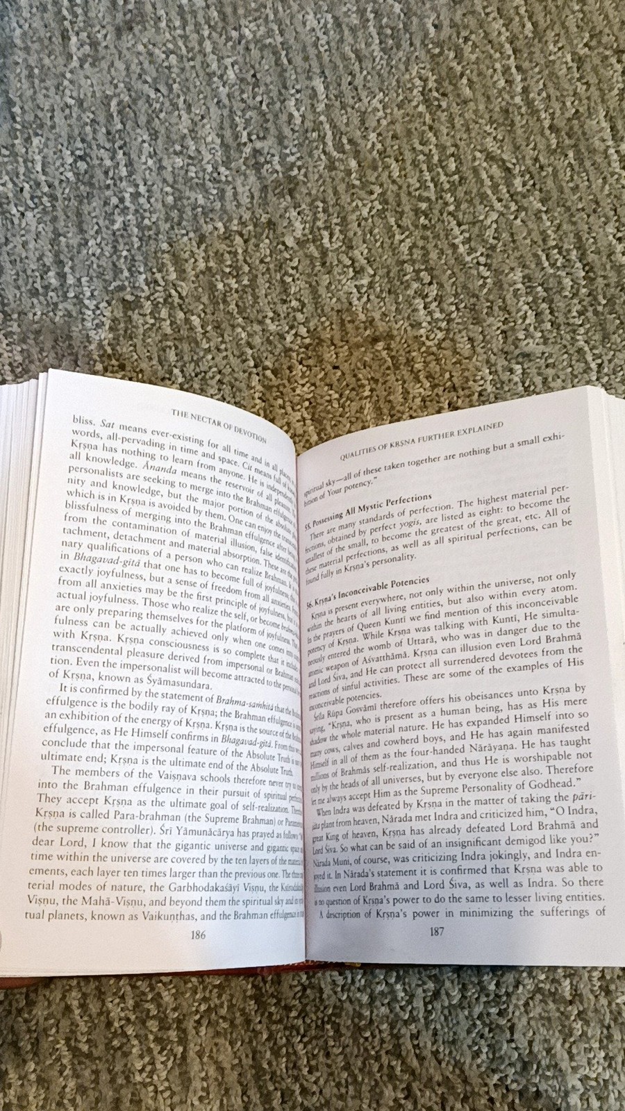 The Nectar of Devotion Bhaktivedanta Swami Prabhupada Hardcover (1970) [VG]