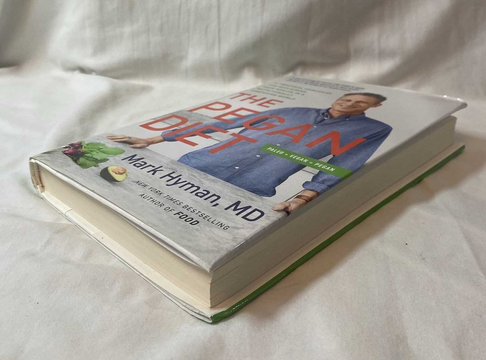 Beginners vegan, The Pegan diet hard copy by Mark Hyman MD 21 principles Paleo
