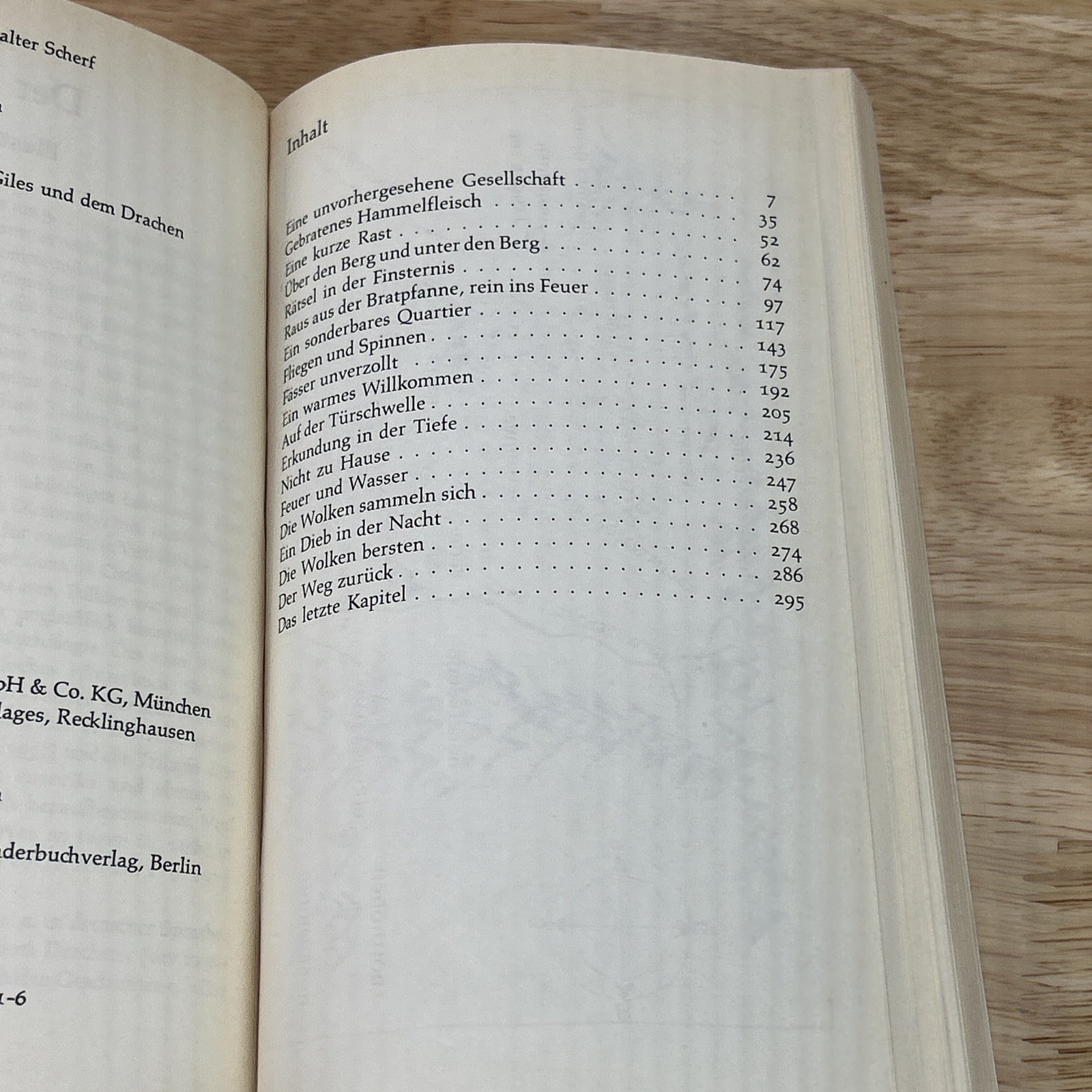 Der kleine Hobbit J. R. R. Tolkien DTV Taschenbuch 1974 German Print Vintage