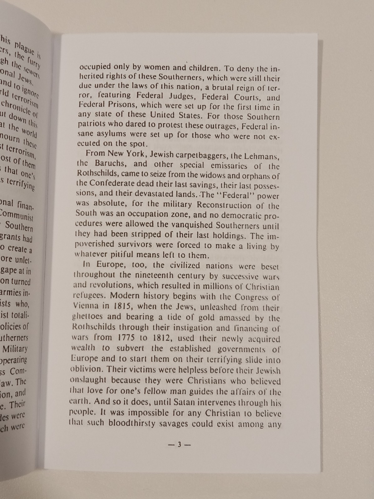 Secret Holocaust by Eustace Mullins SB