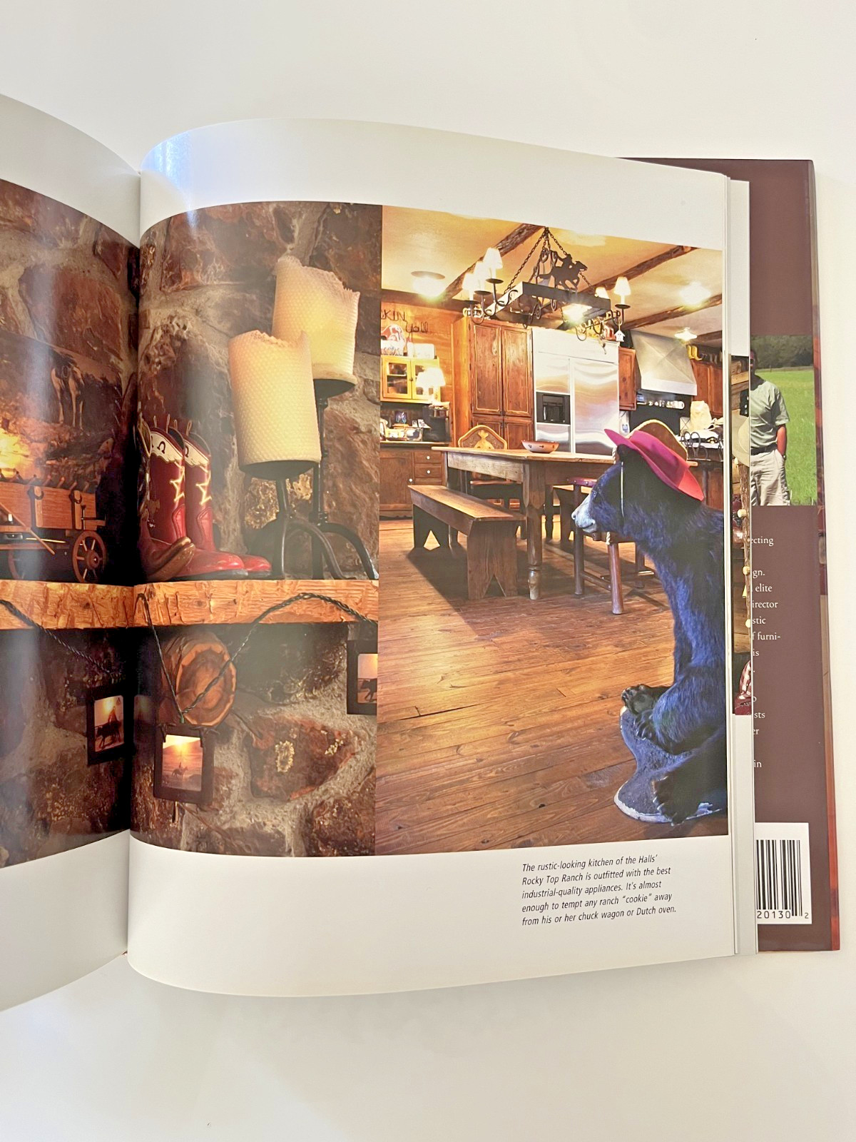 Texas Country Style by D. Alan Calhoun (2001) Texas Rustic Interior Design VG