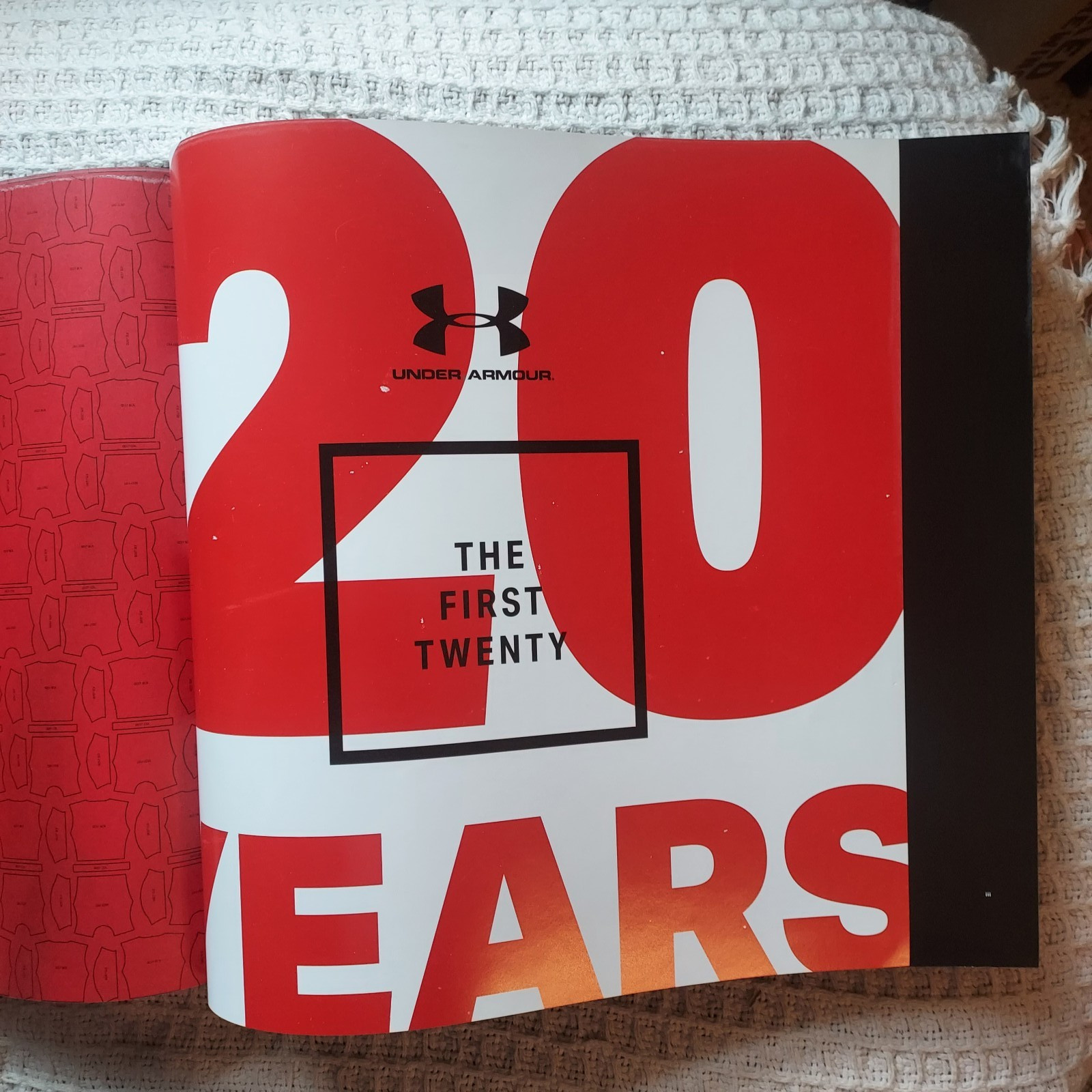 UNDER ARMOUR THE FIRST TWENTY YEARS – MASSIVE COFFEE TABLE BOOK – RARE