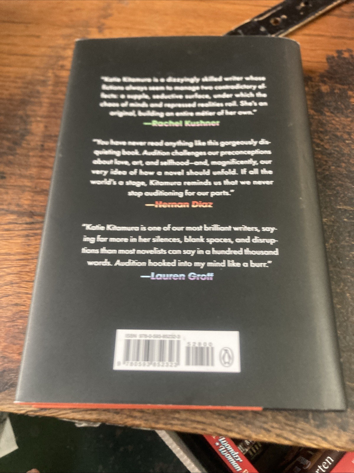 Audition : A Novel Hardcover Katie Kitamura