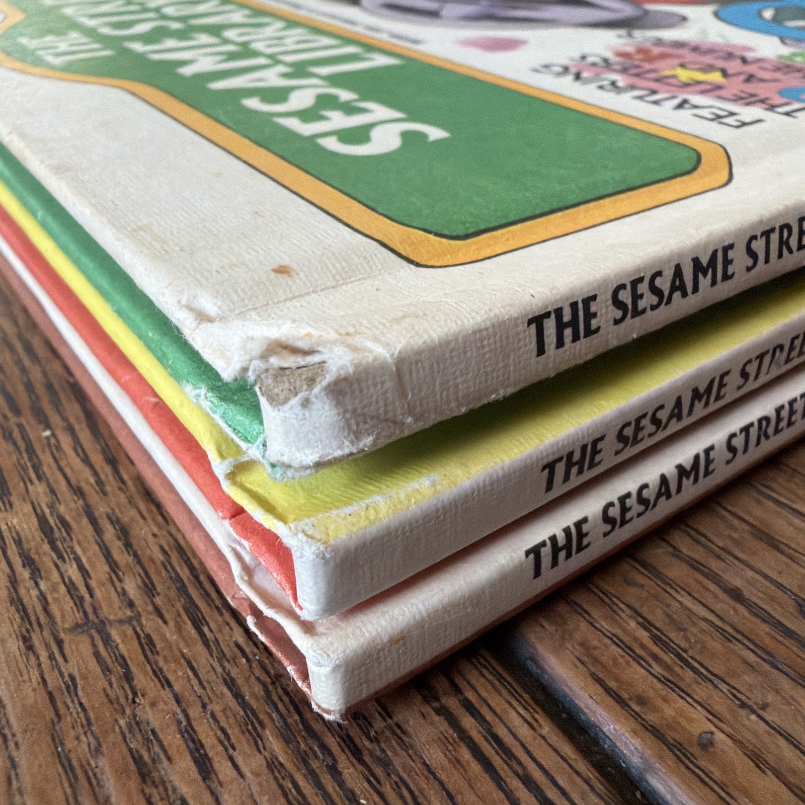 Vintage The Sesame Street Library Books Volumes 8,9,11- 3 Books Lot