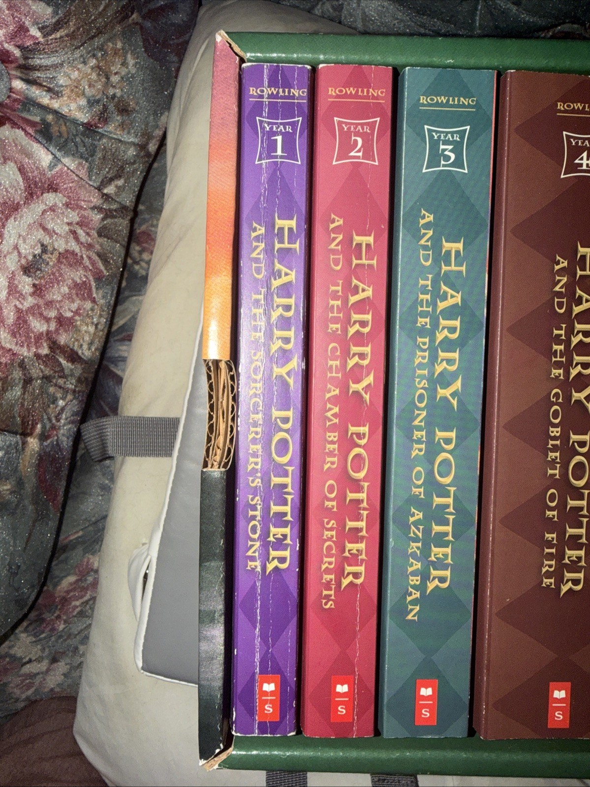 Harry Potter Paperback Boxset #1-7 by J. K. Rowling, See Description & Photos