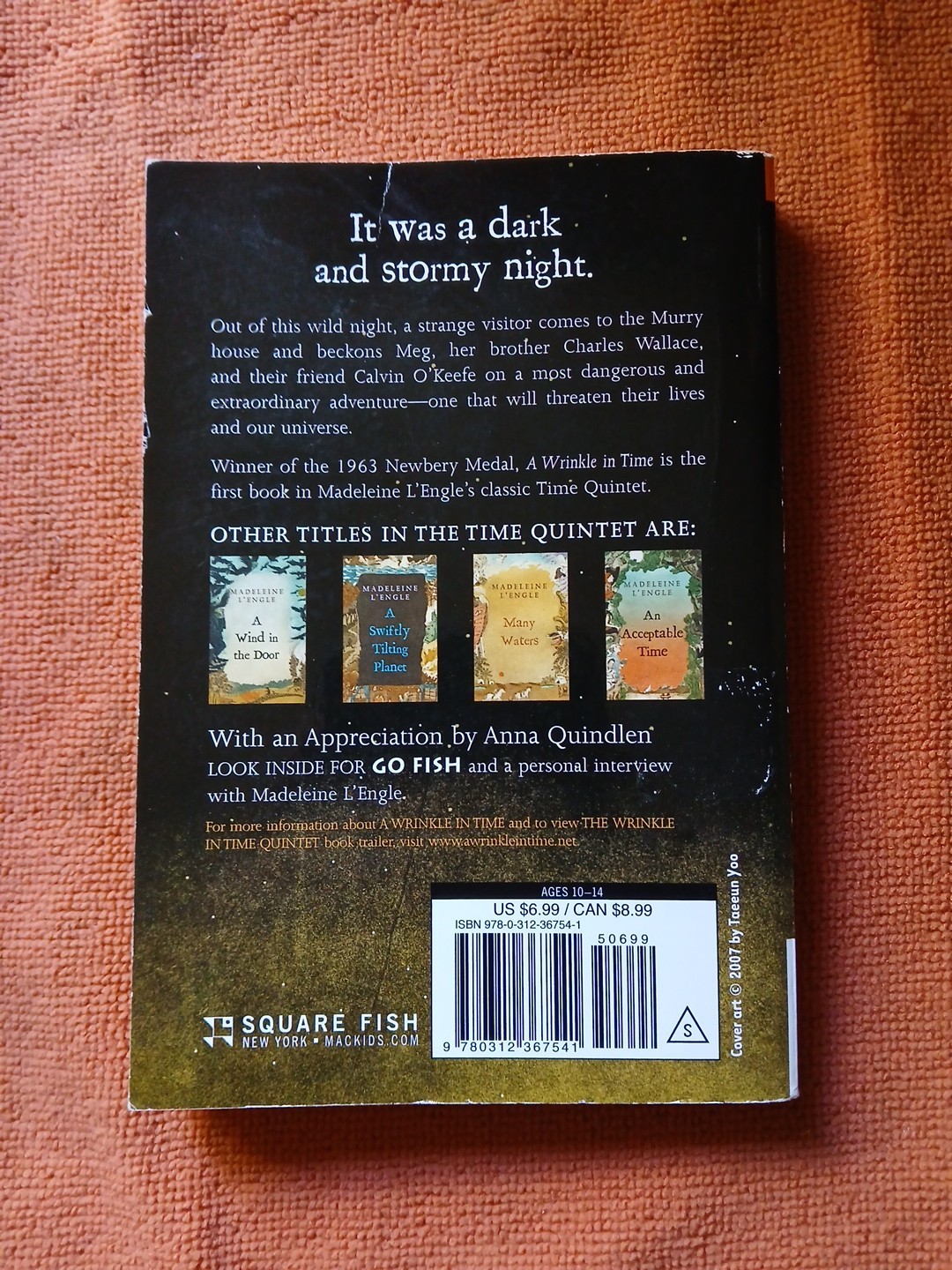 A Wrinkle in Time by Madeleine L’Engle