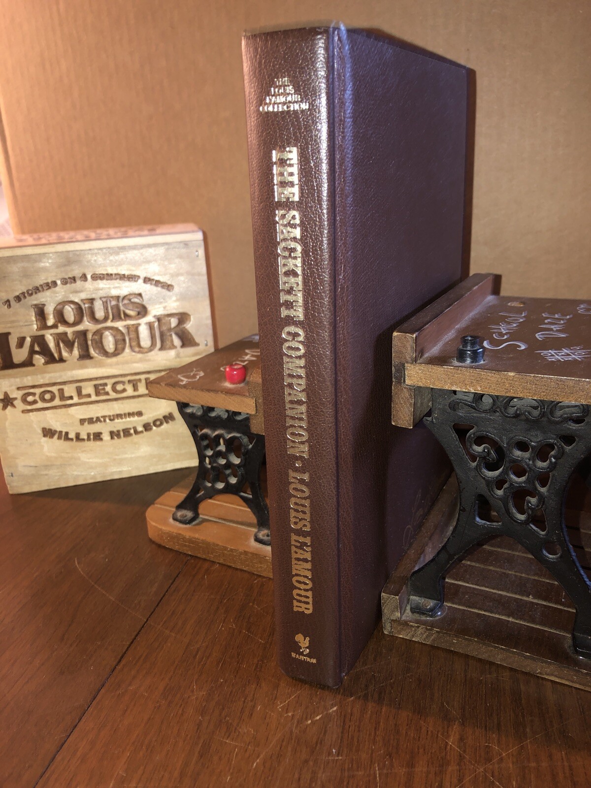 THE SACKETT COMPANION Louis L’Amour Leatherette Collection LIKE NEW