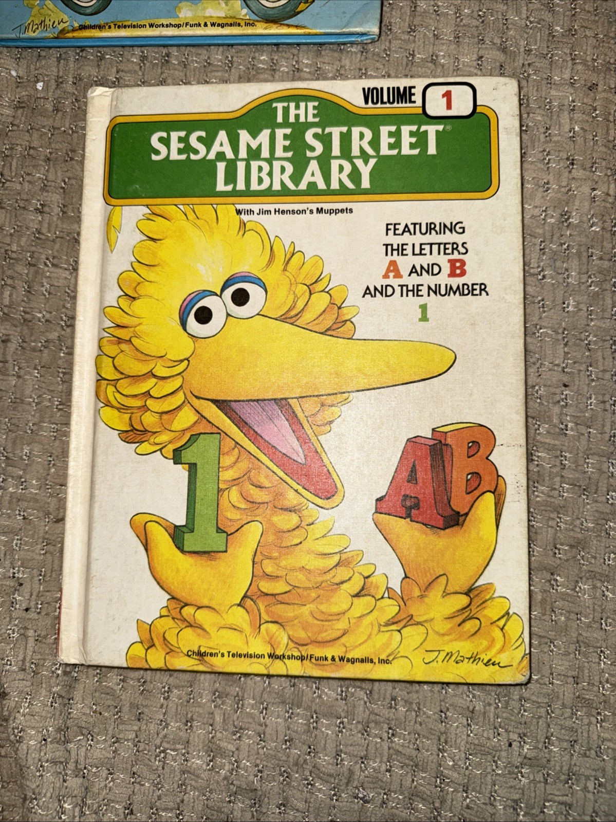 The Sesame Street Library 1 – 15 Complete Set Hardcover Children Books Vintage